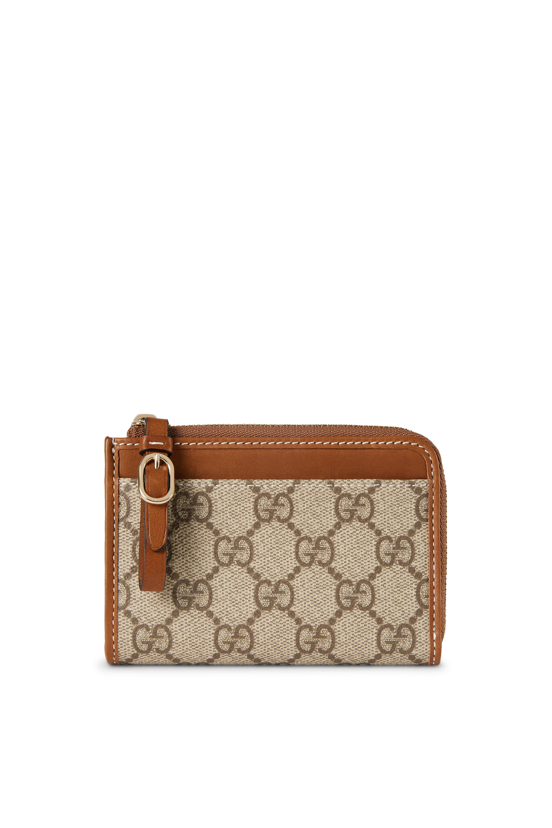 GG Emblem Zip Card Case