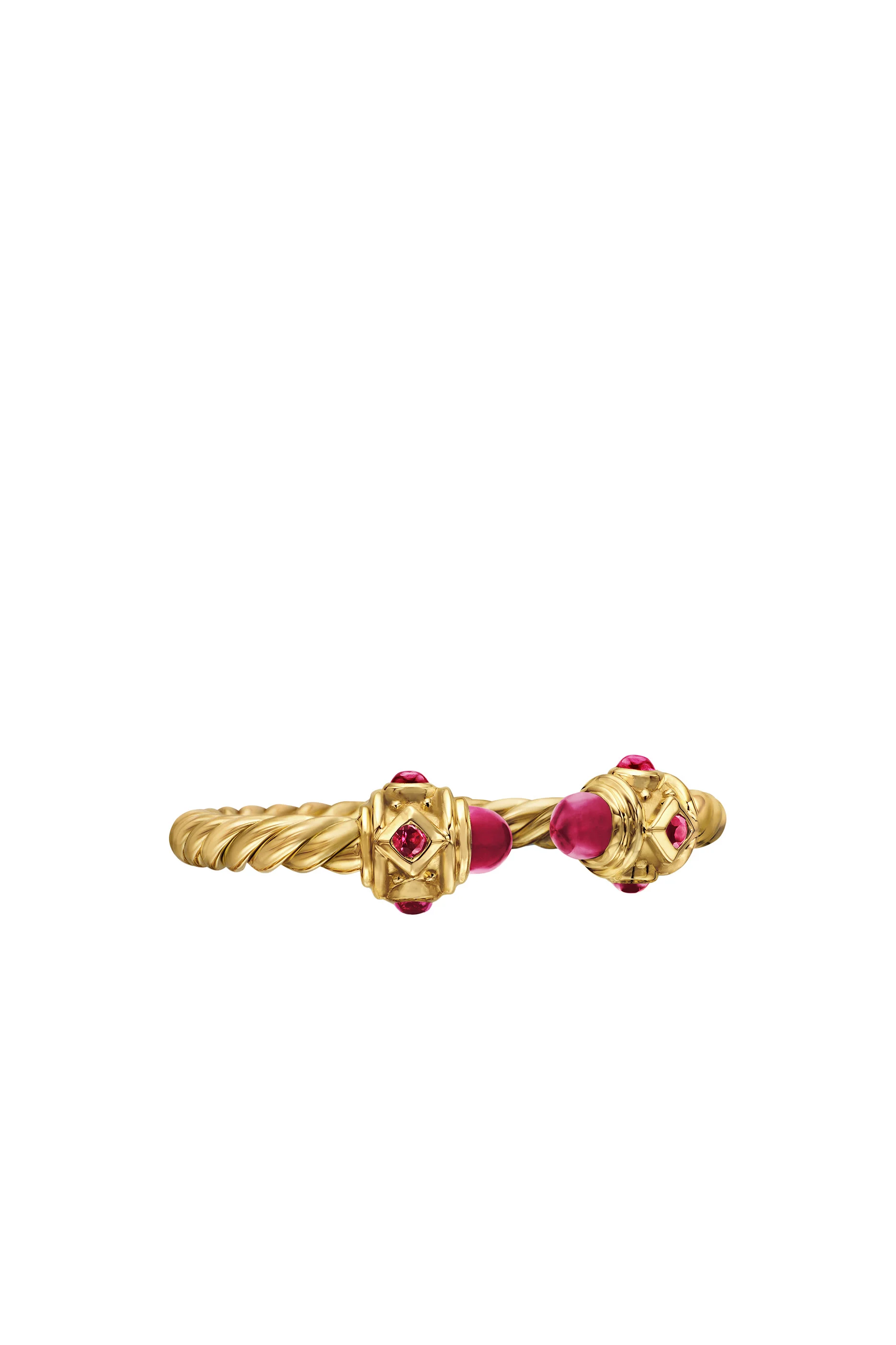 Renaissance Ring, 18k Yellow Gold & Rubies