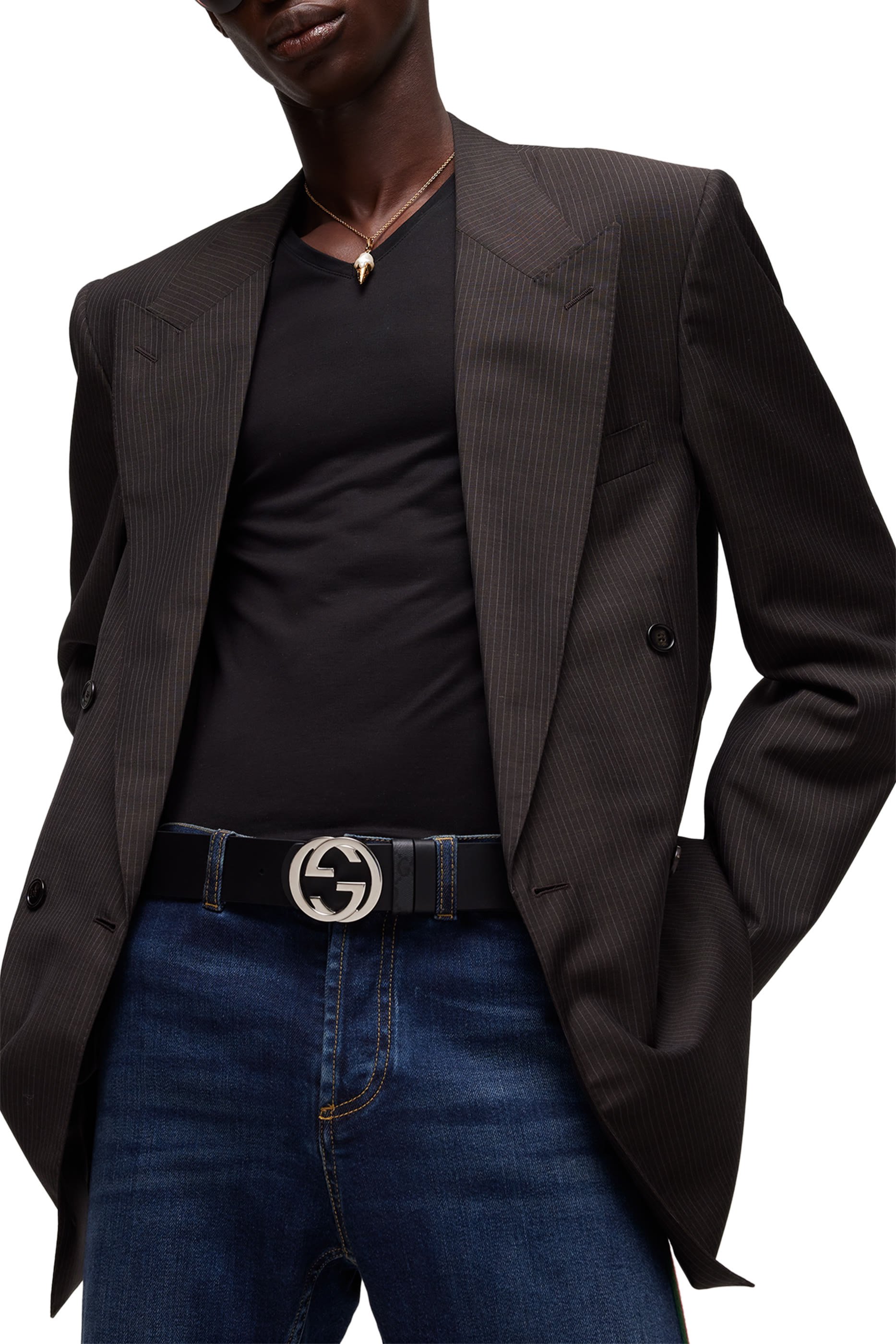 Interlocking G Buckle Reversible Belt