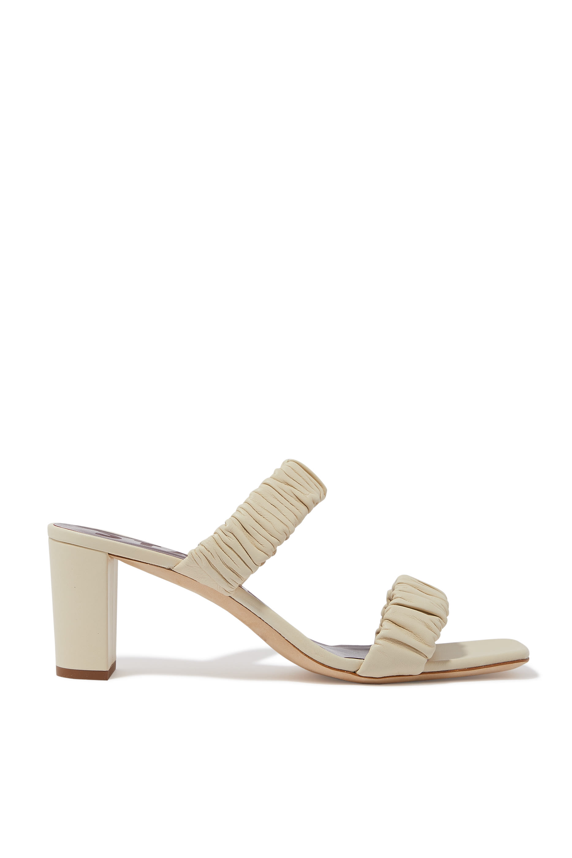 Frankie 60 Ruched Sandals