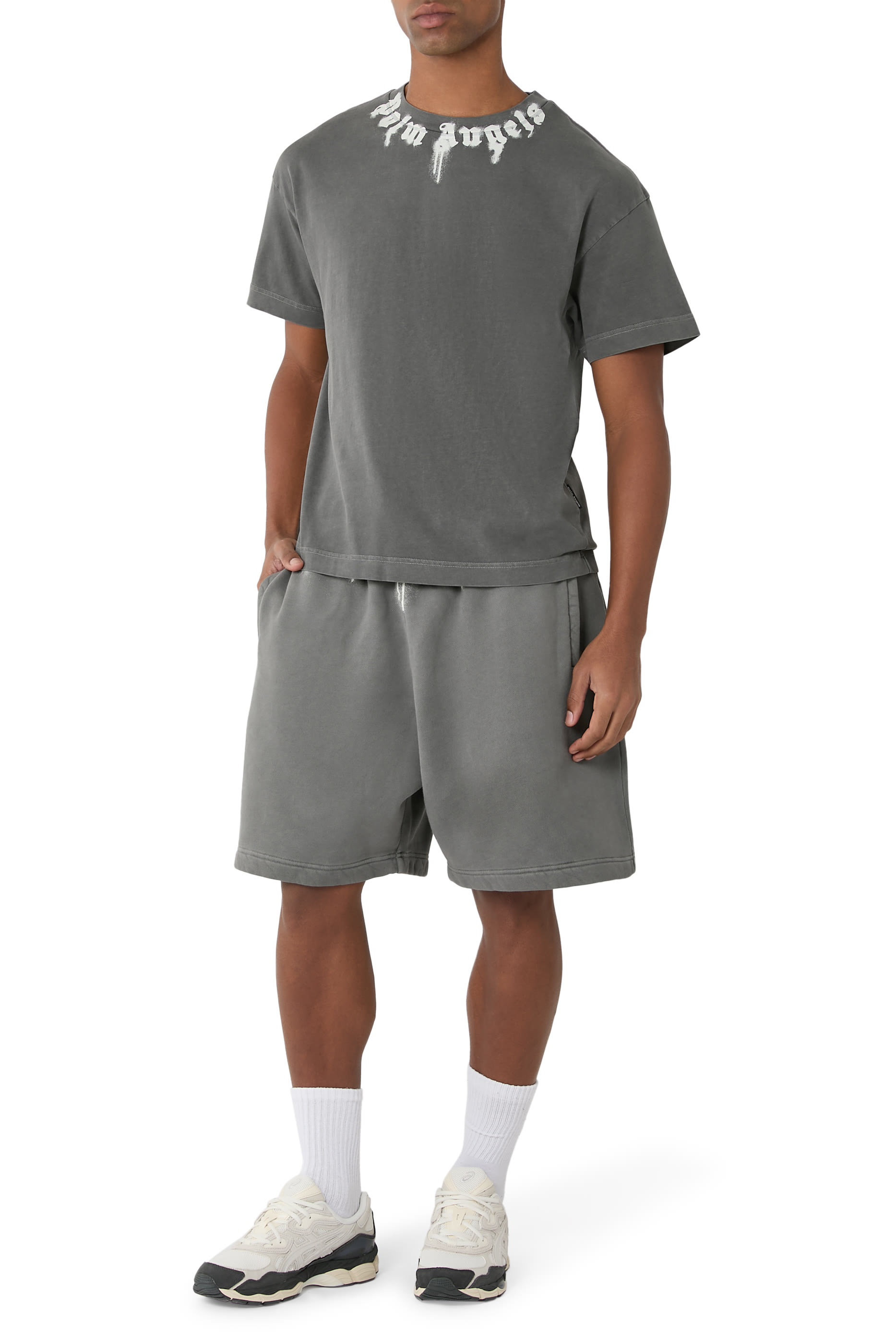  Waist Logo Sweatshorts 