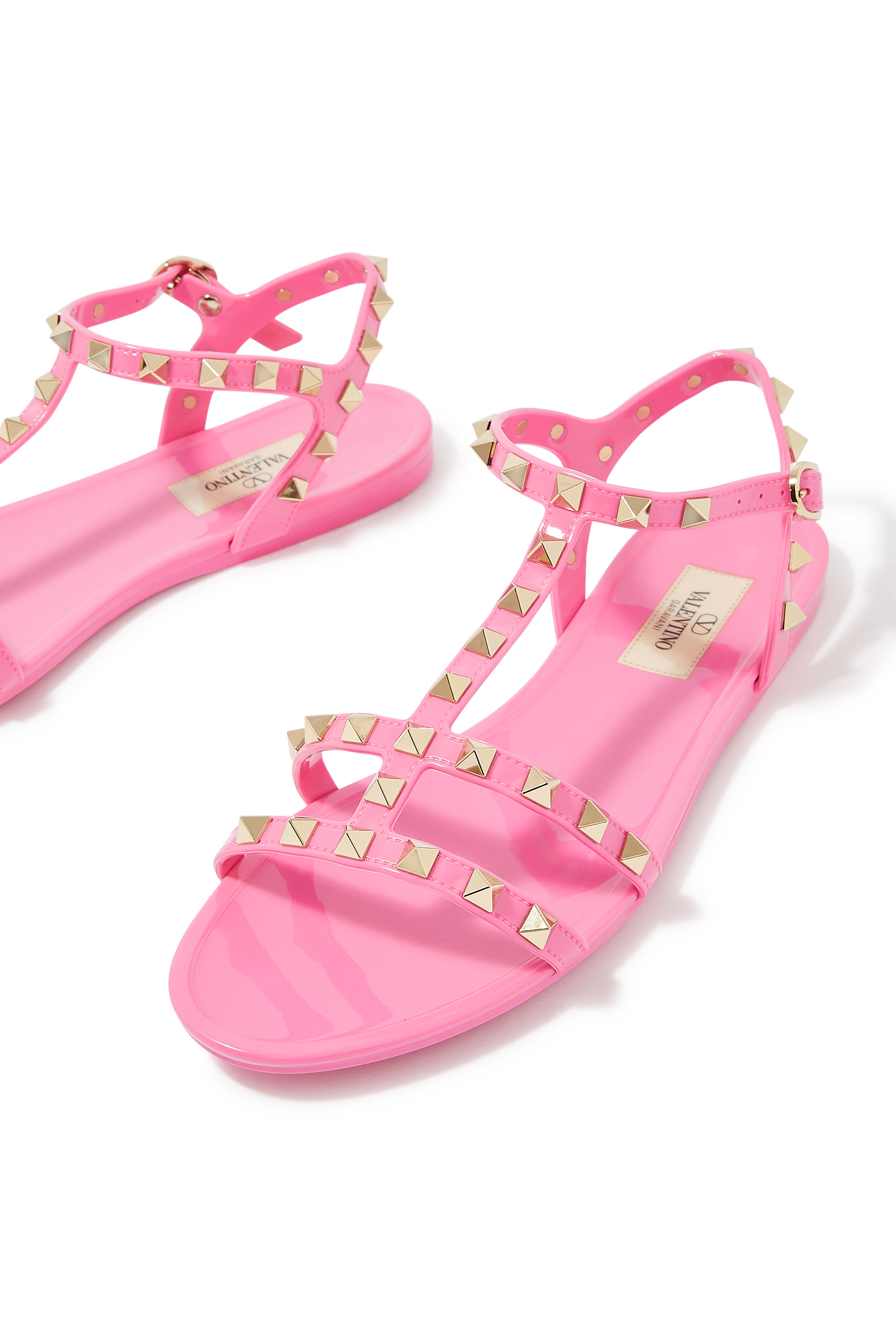 Rockstud Summer Flat PVC Sandals