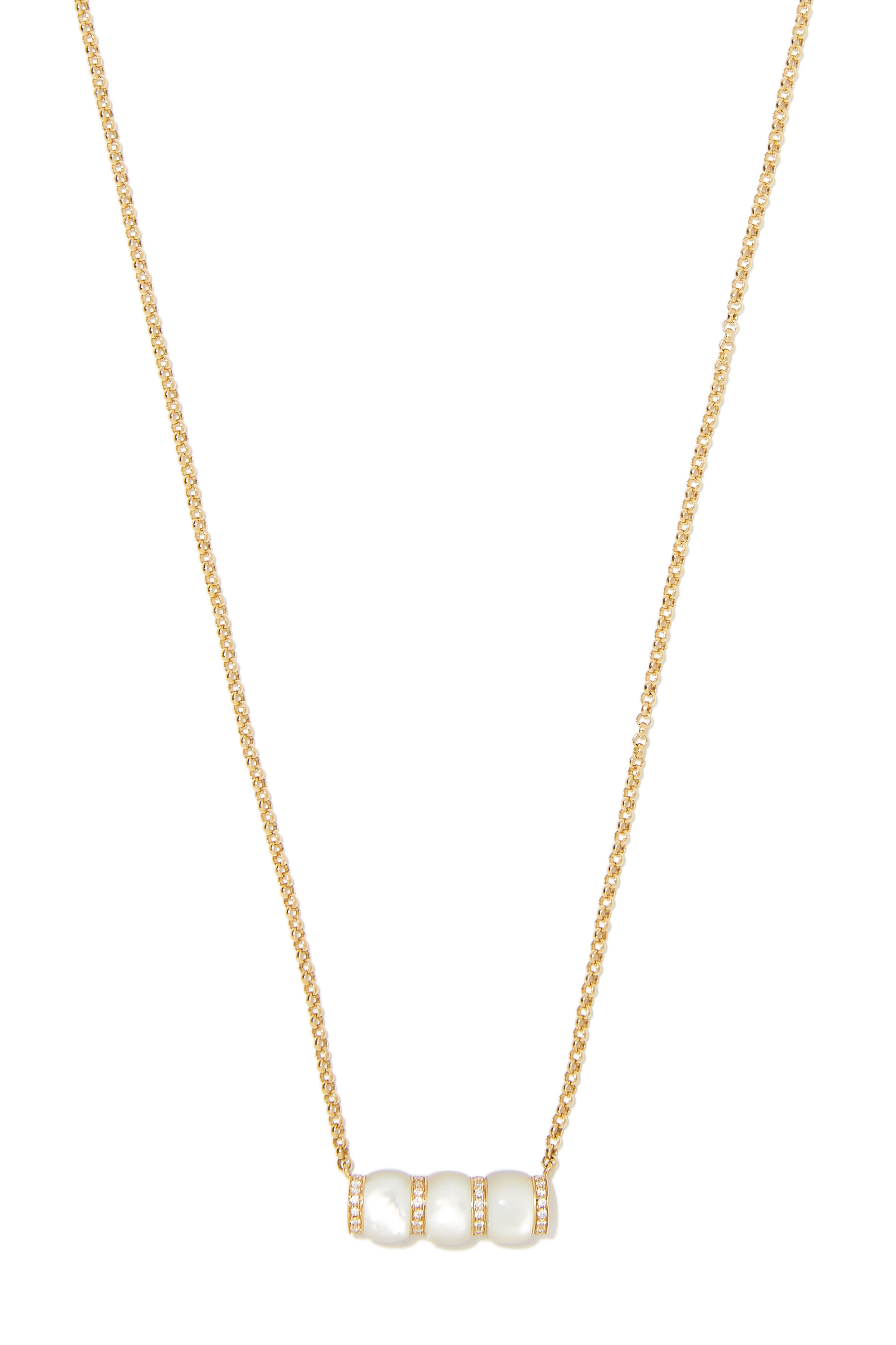 Mother of Pearl Cerith Necklace