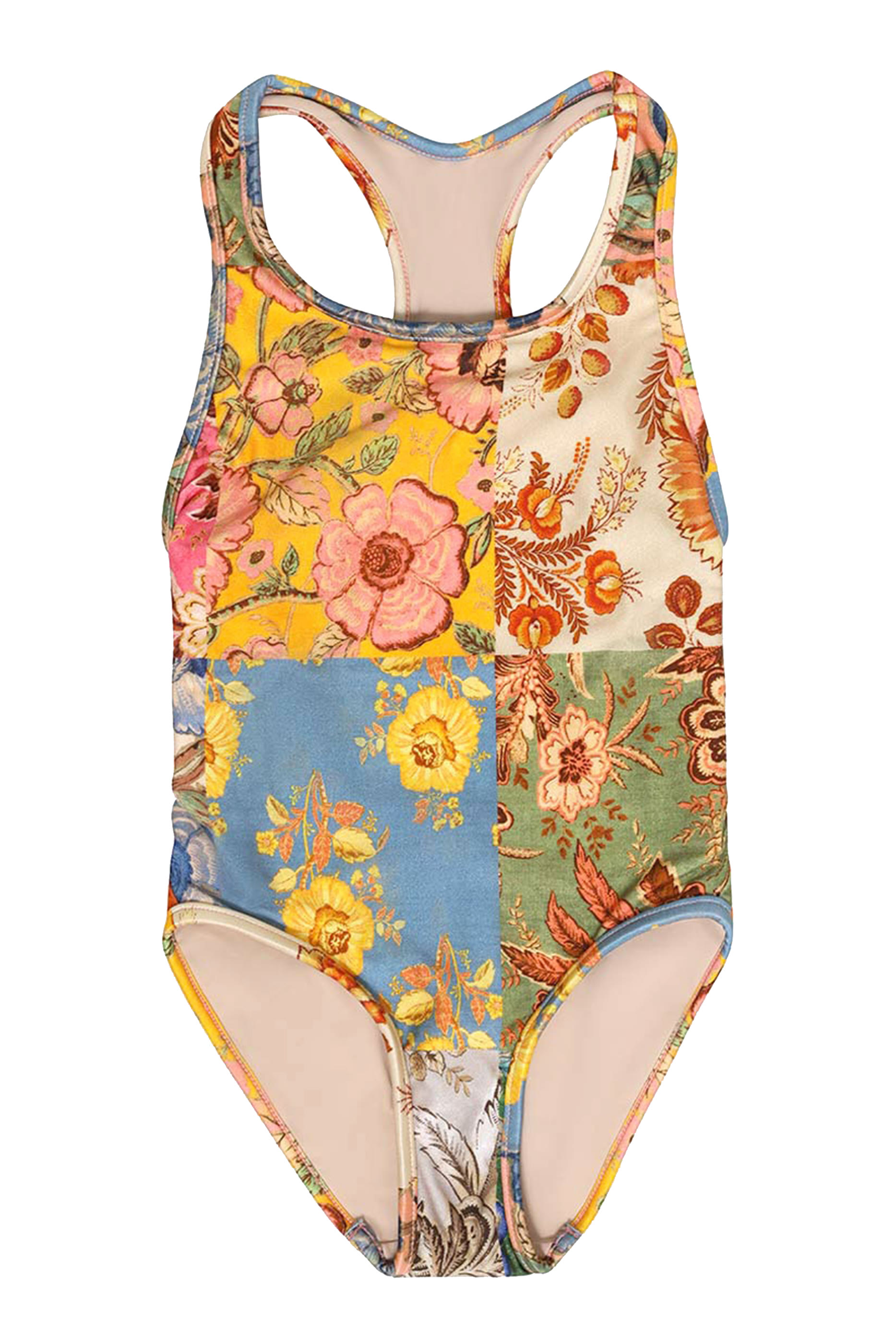 Kids unie Racer One-Piece Swimsuit