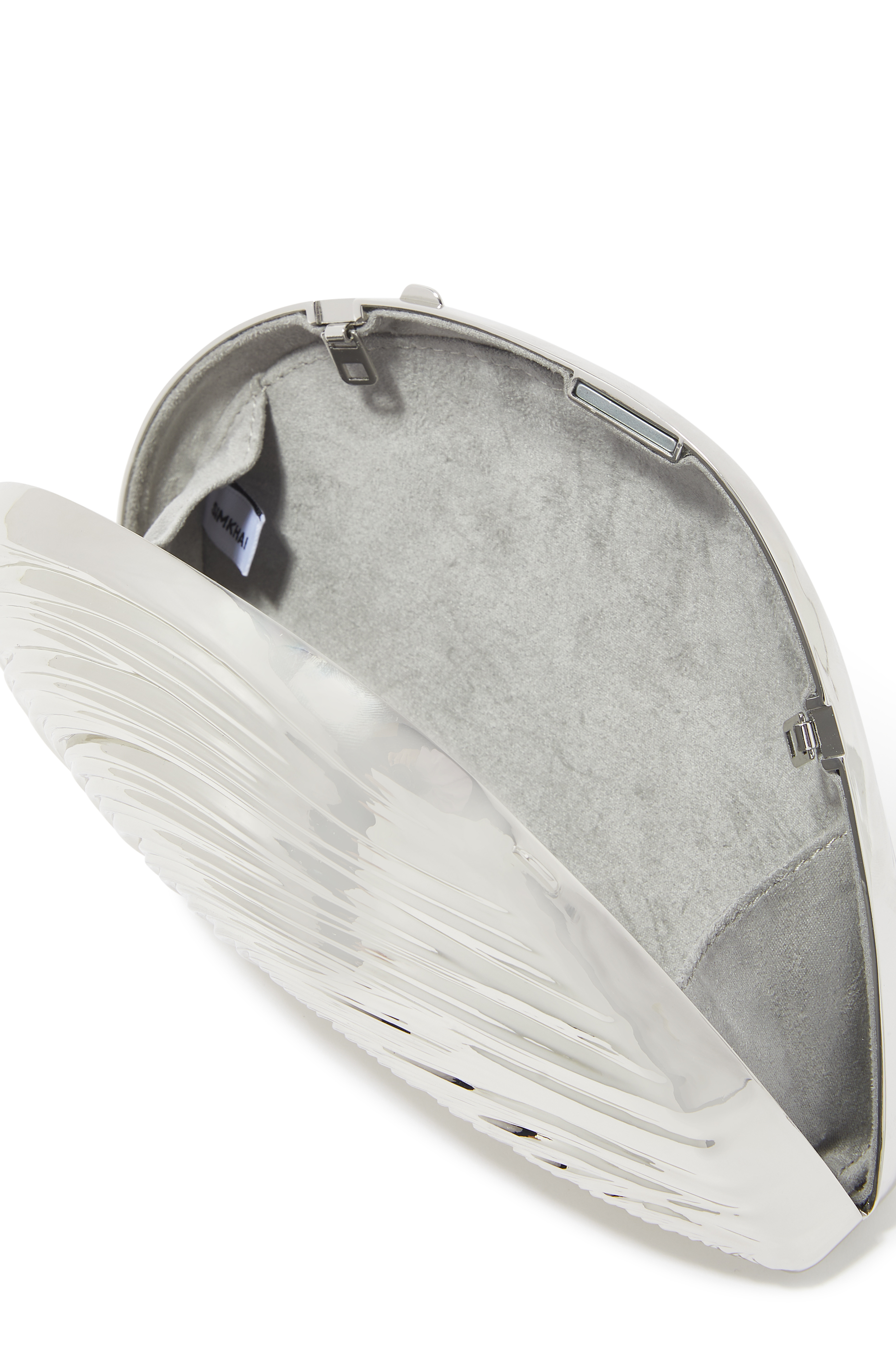 Bridget Metal Shell Clutch