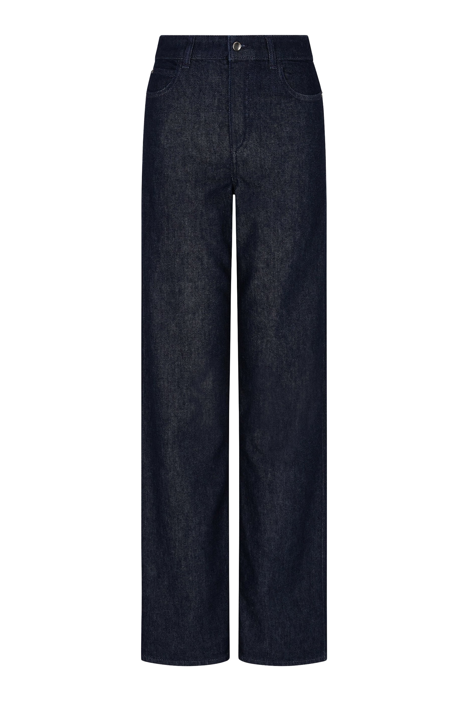 J4B High-Rise Straight-Leg Jeans