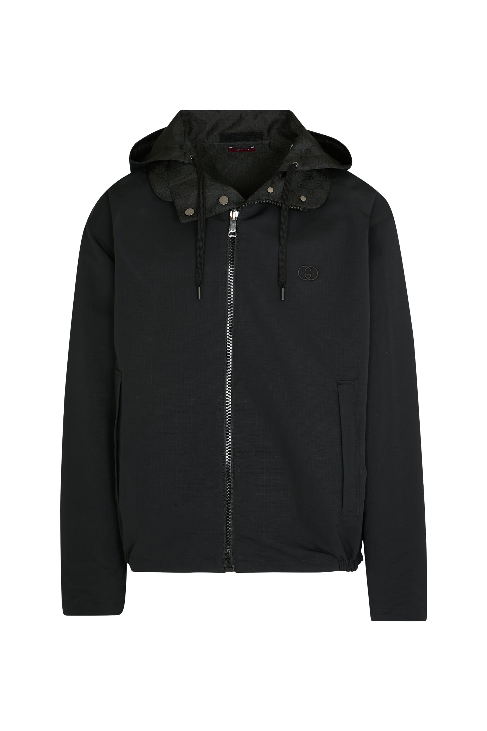 Reversible Cotton Ripstop Zip Jacket
