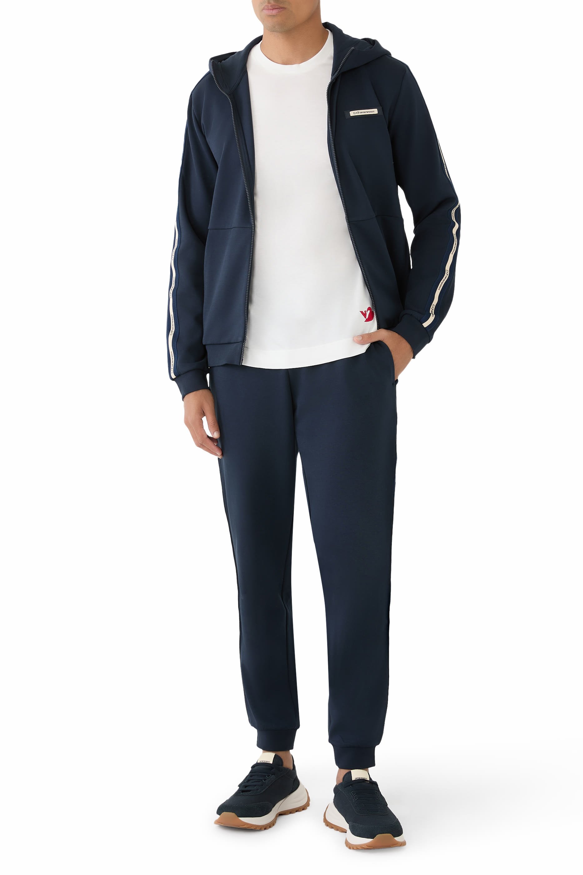 Heart Eagle Logo-Detail T-Shirt