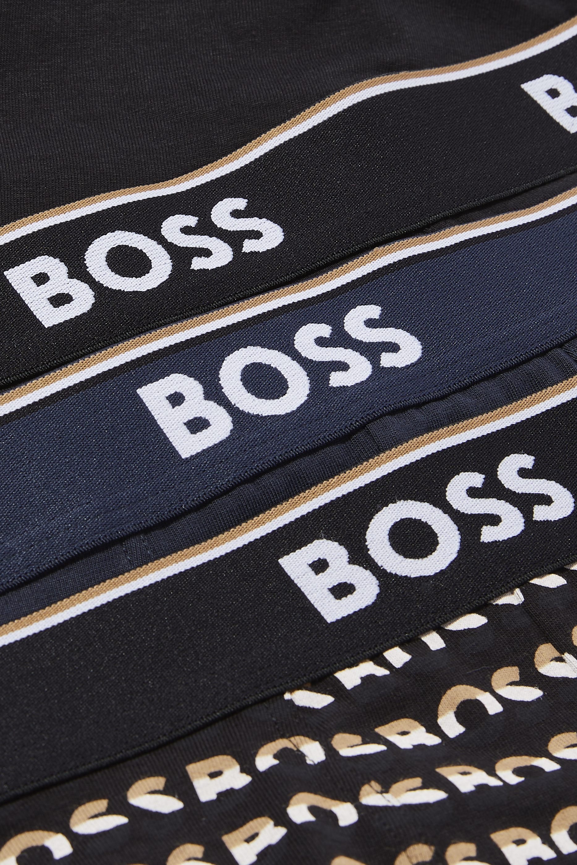 Logo Waistband Boxer Briefs, Pack Of 3