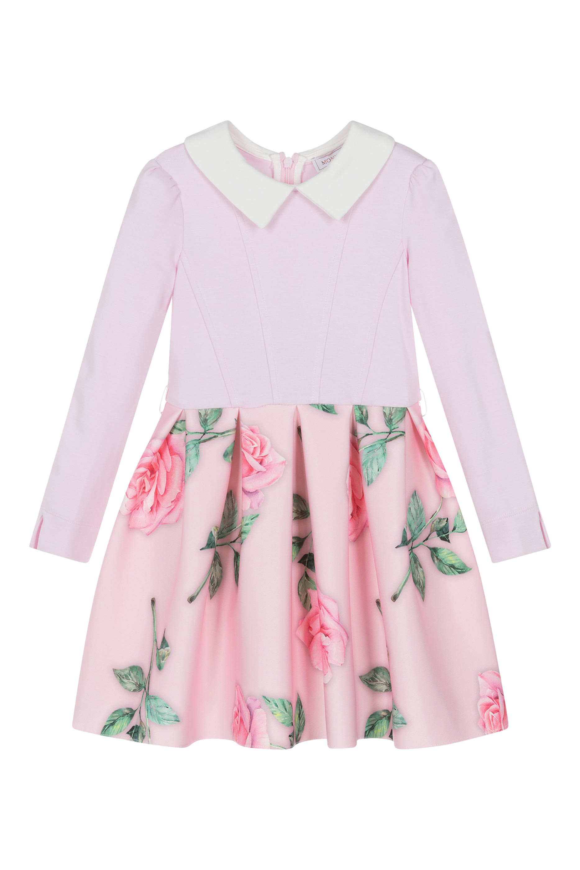 Kids Floral Dress with Collar