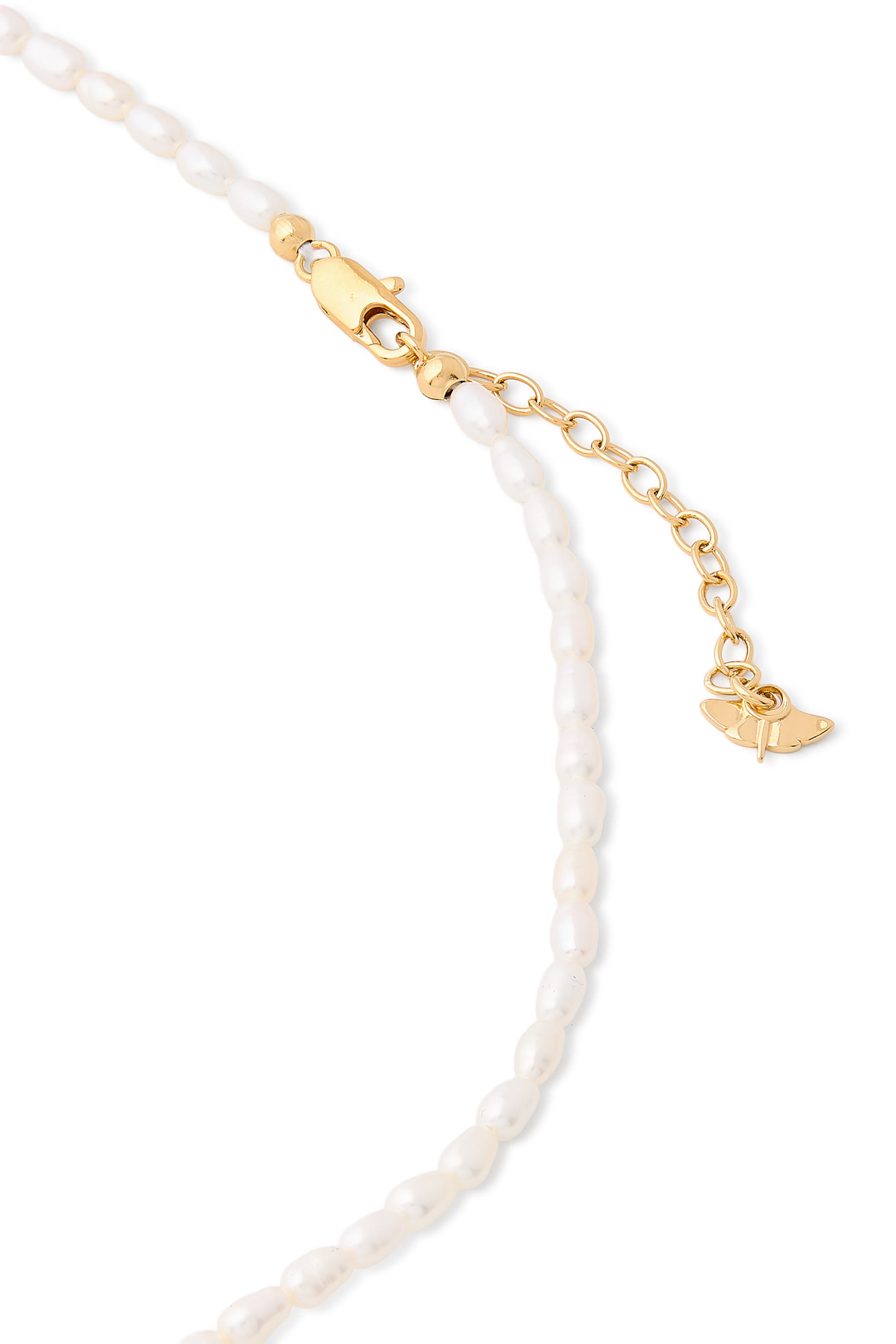 Harris Reed In Good Hands Pearl Pendant Necklace