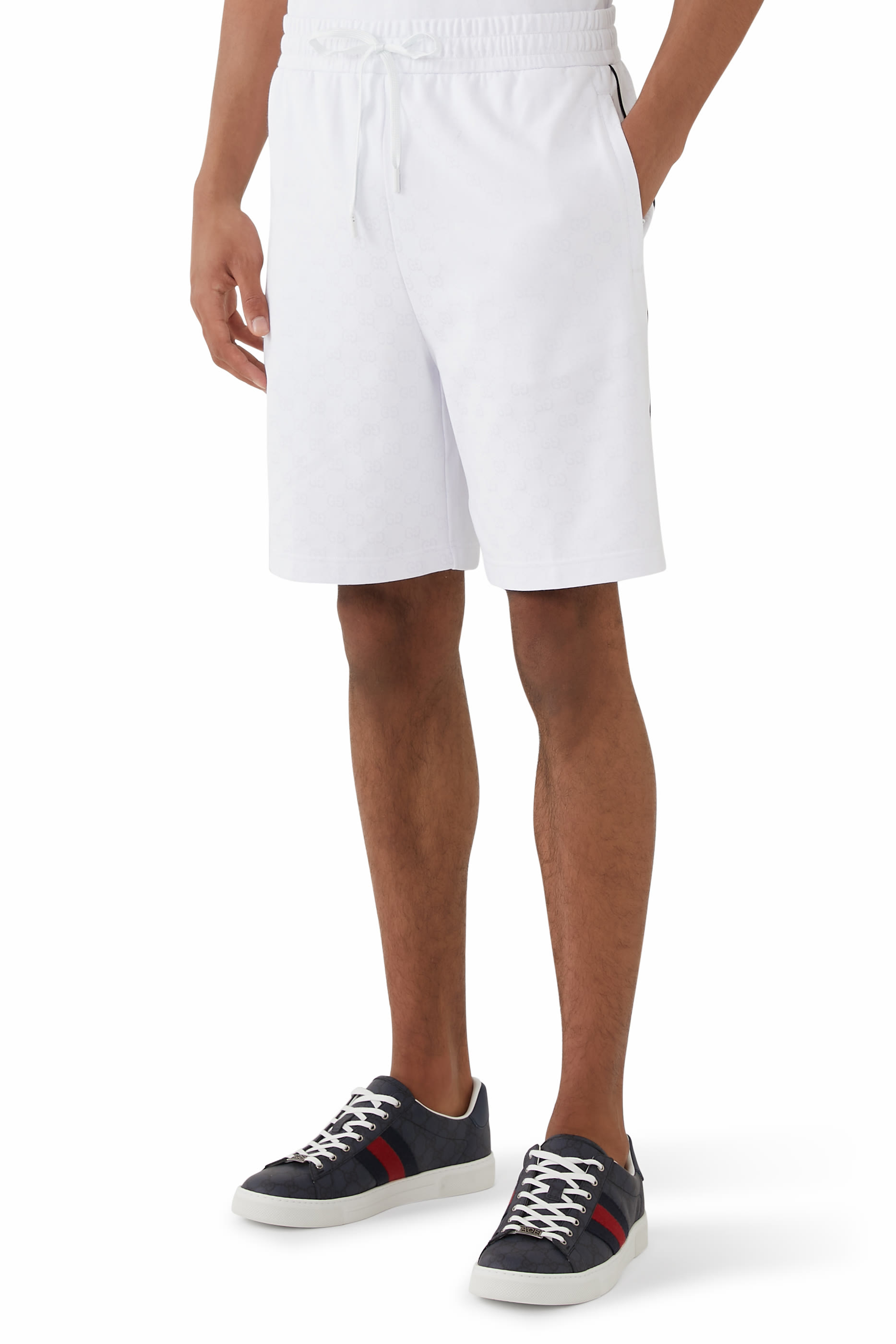 GG Nylon & Cotton Shorts