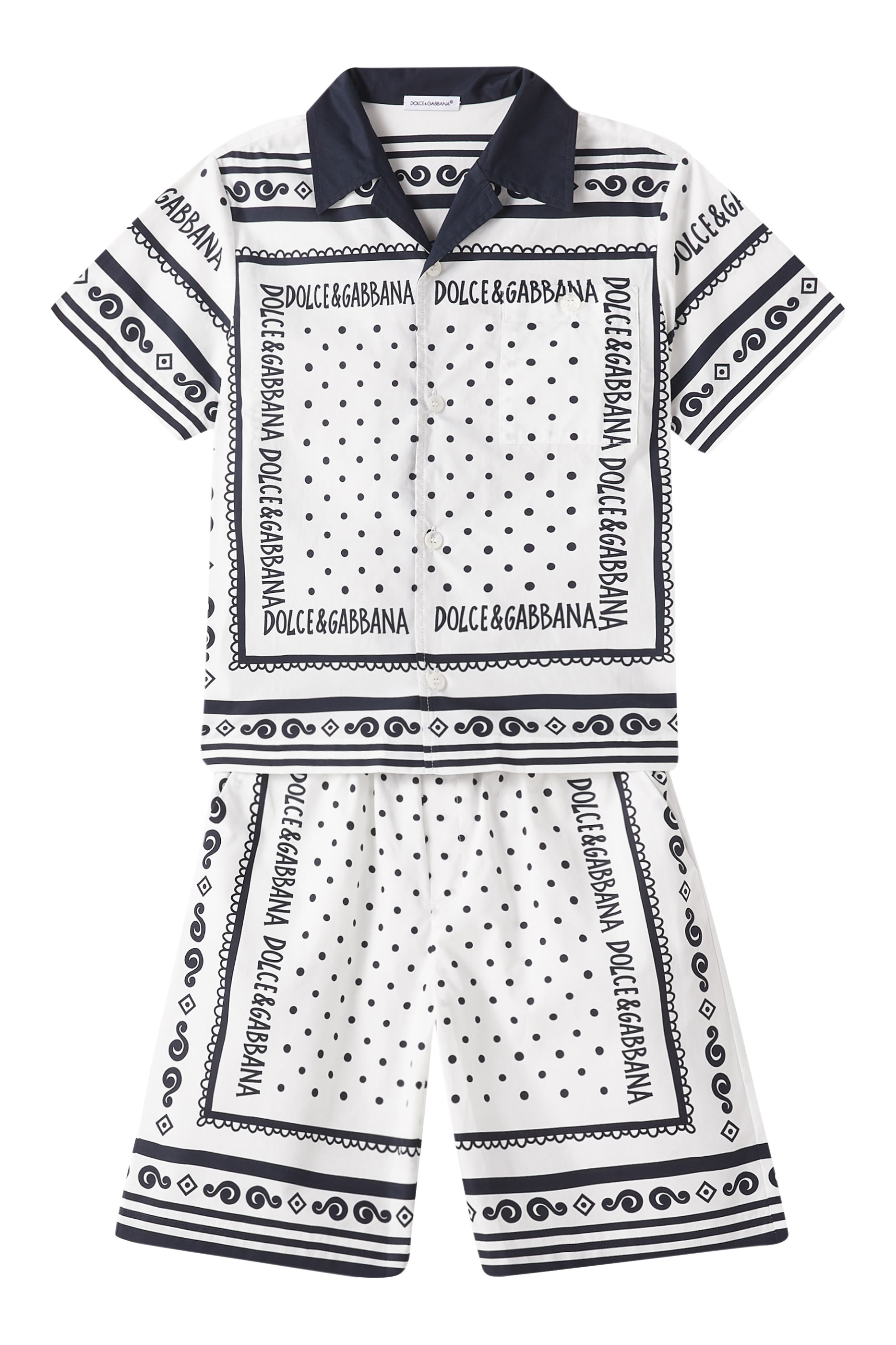 Kids Bandanna Print Sweatshorts