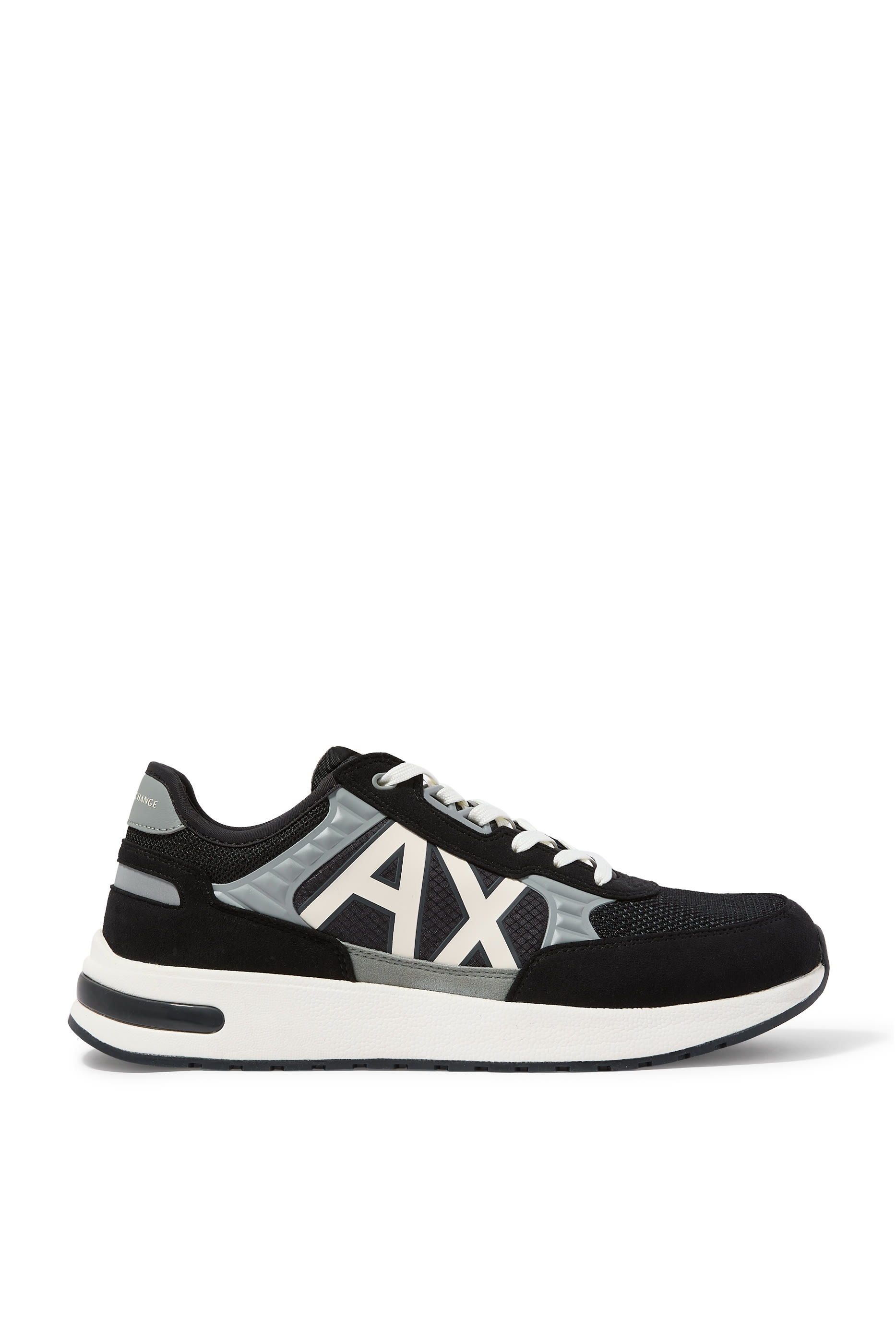 Lace Up 3D AX Logo Sneakers