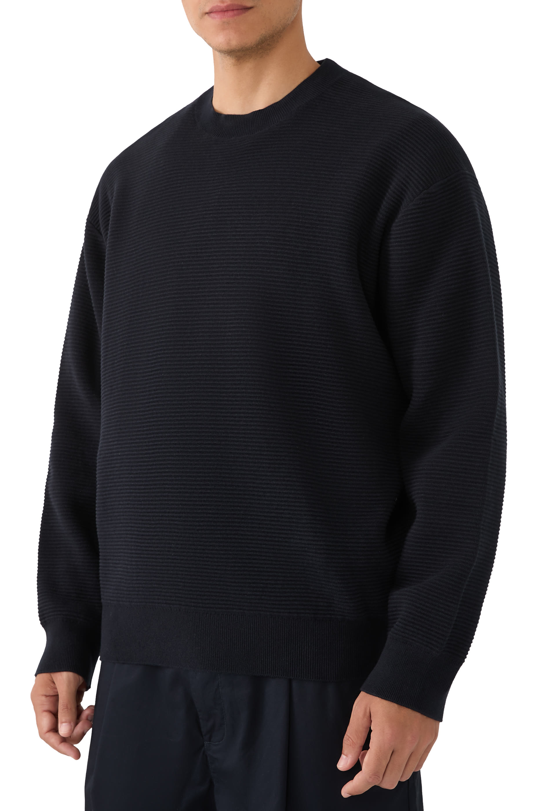 The Grid Crewneck Sweater