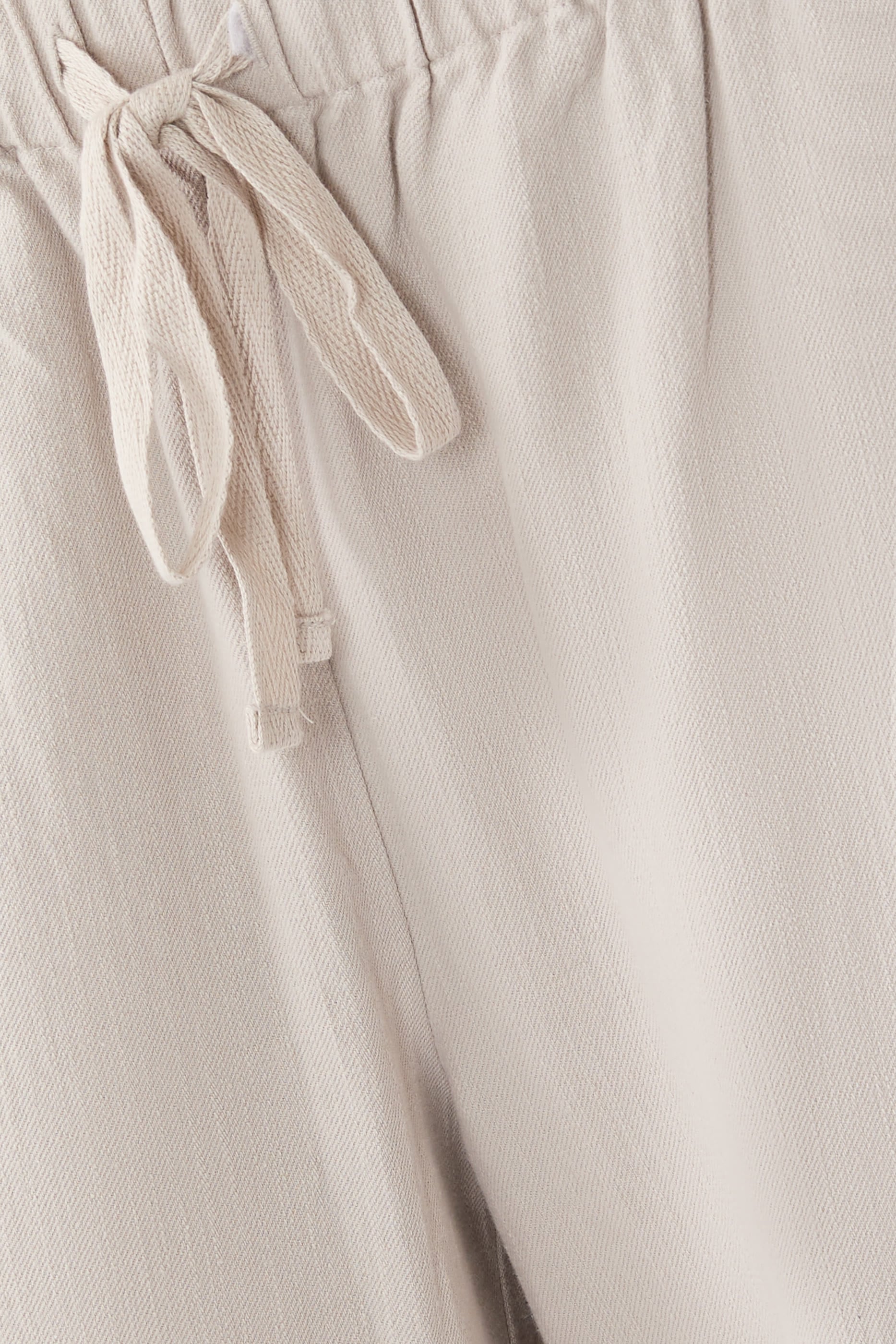 Drawstring Straight Trousers