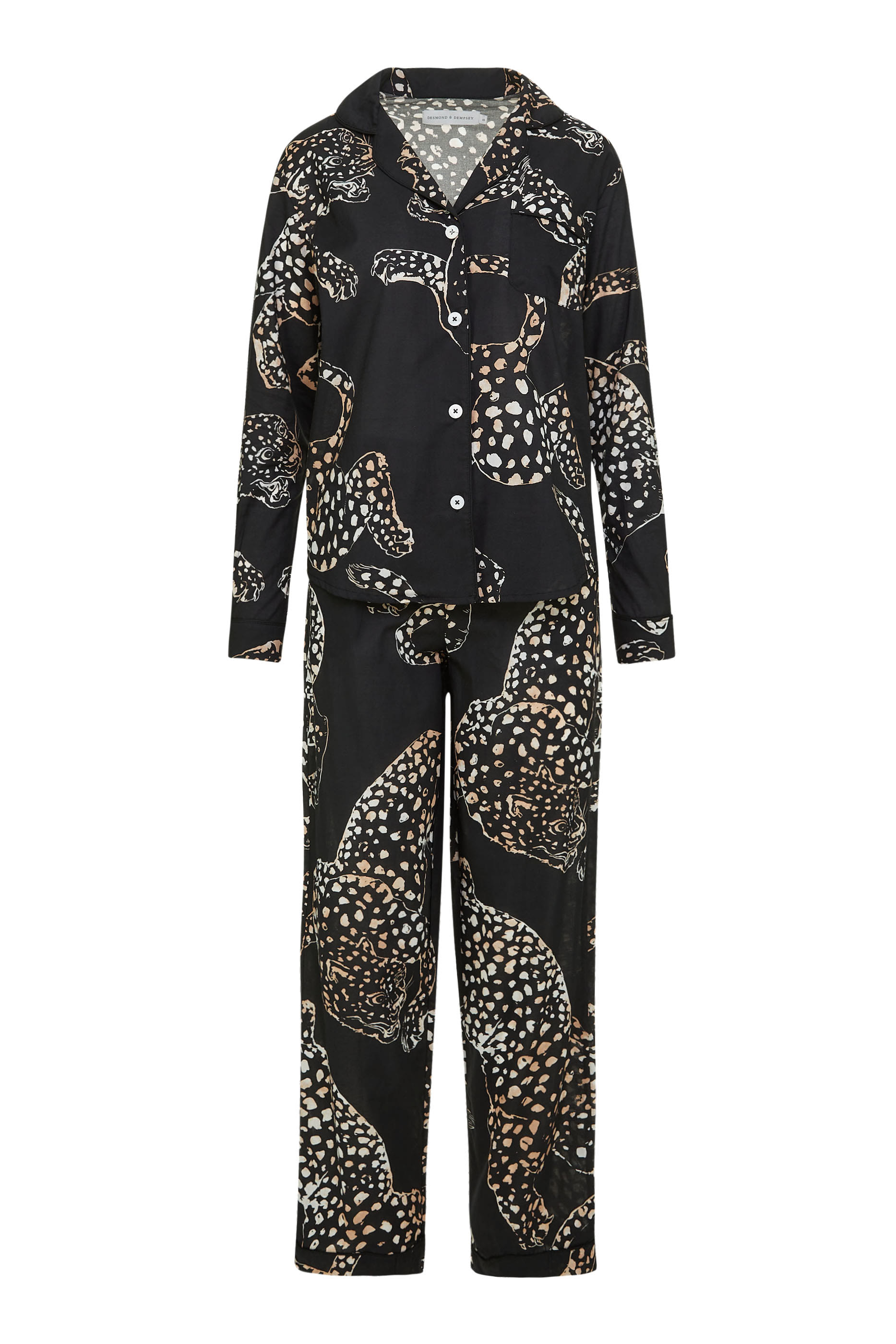 Jaguar Print Pajama Set