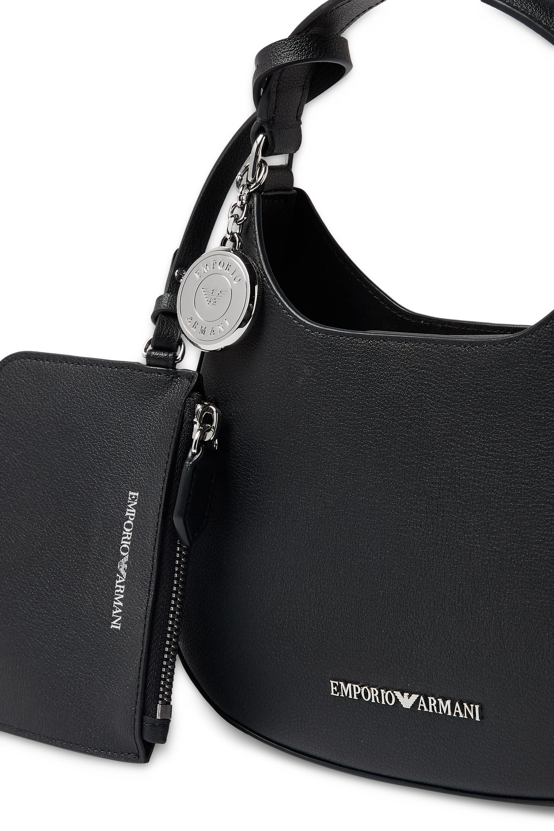 ASV Micro-Grain Recycled Leather Hobo Bag