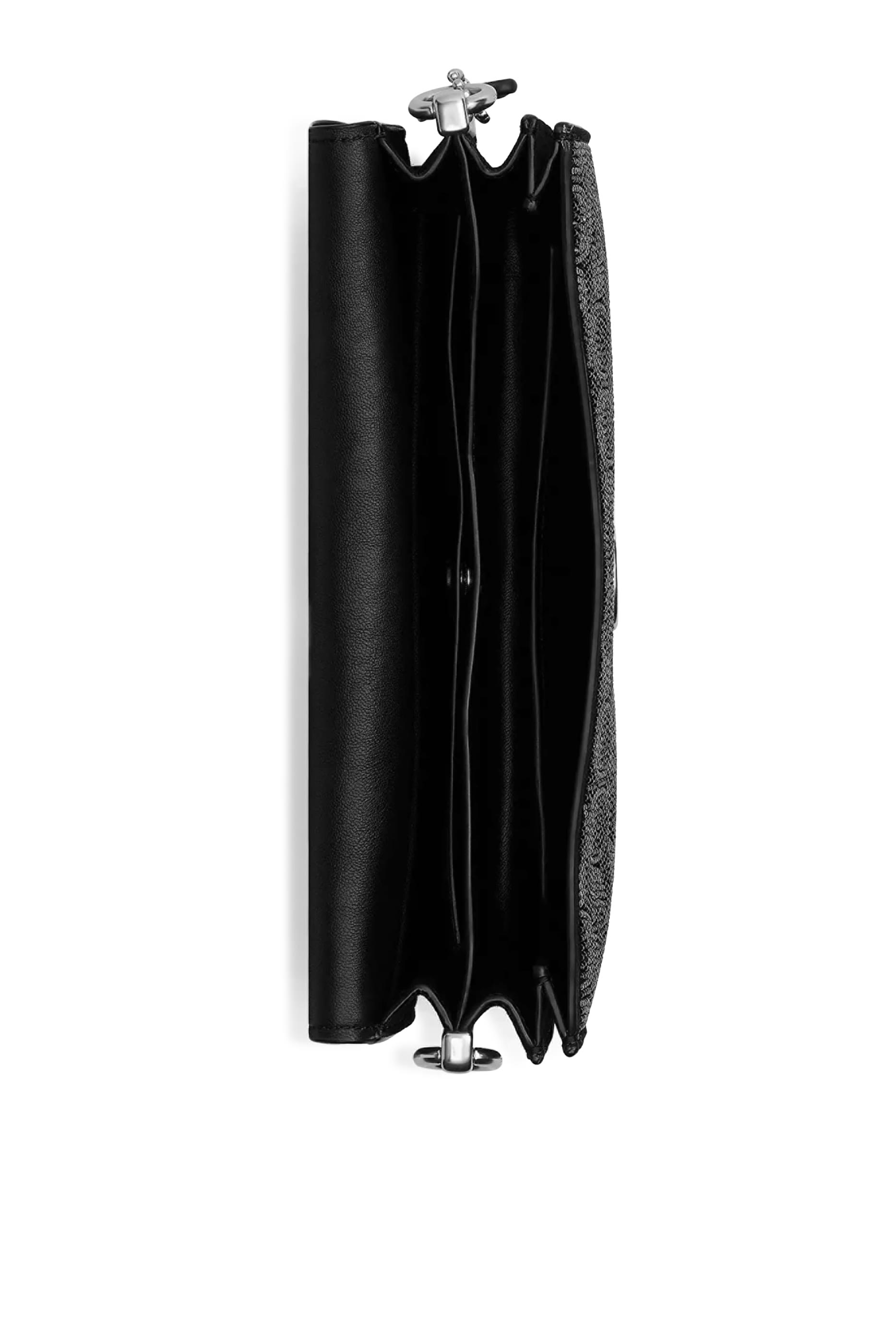 Swinger Bag 20 With Chain in Crystal Signature Jacquard