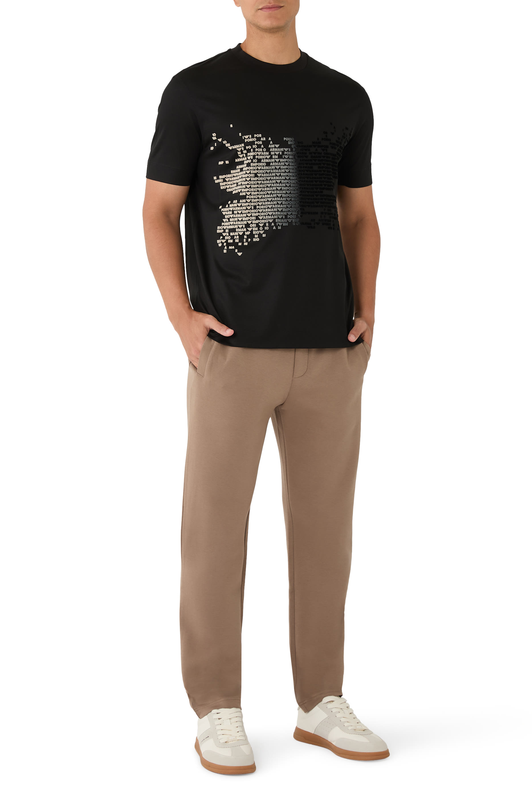 Flocking EA Logo T-shirt