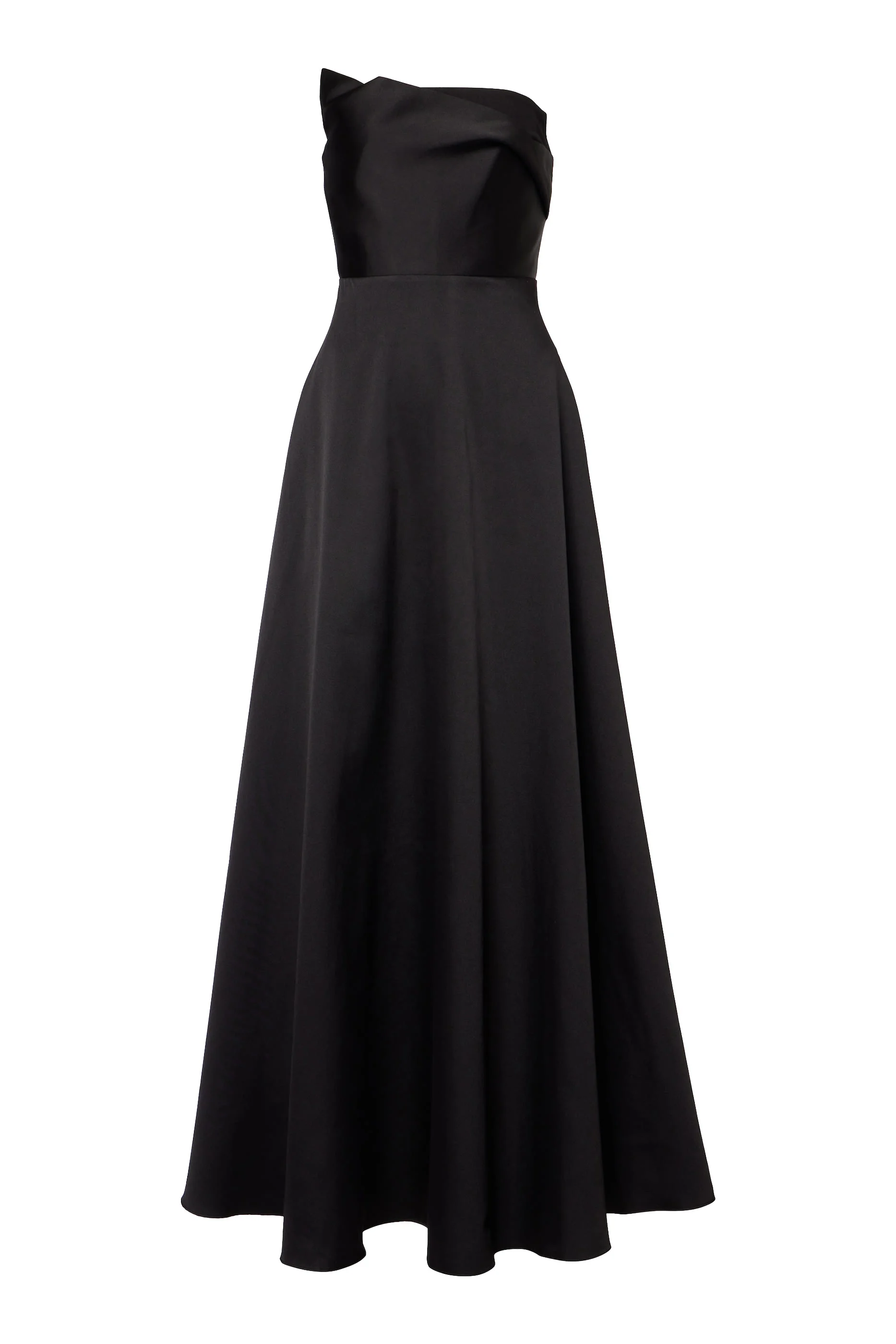 Strapless Taffeta Gown