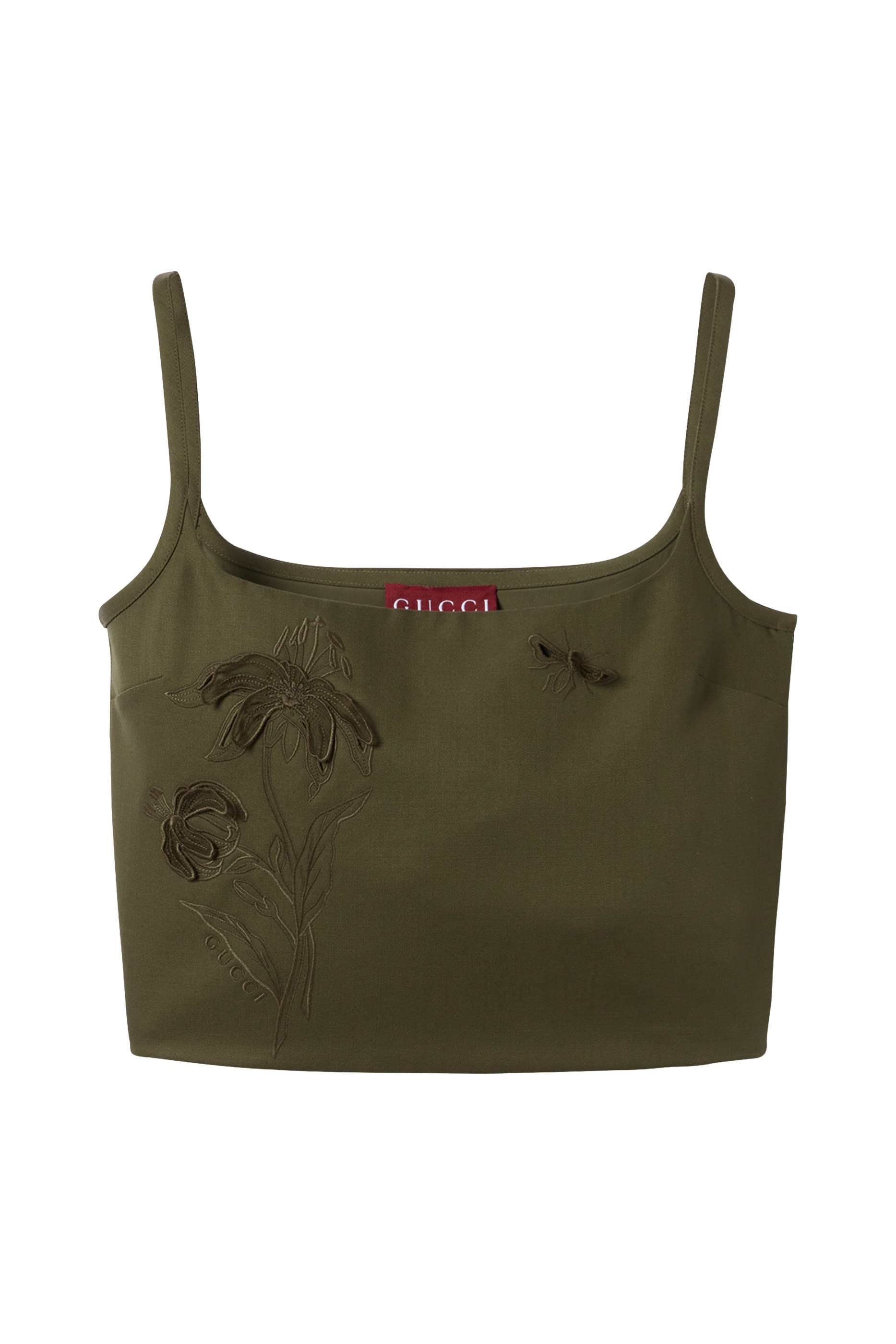 Wool Mohair Embroidered Top