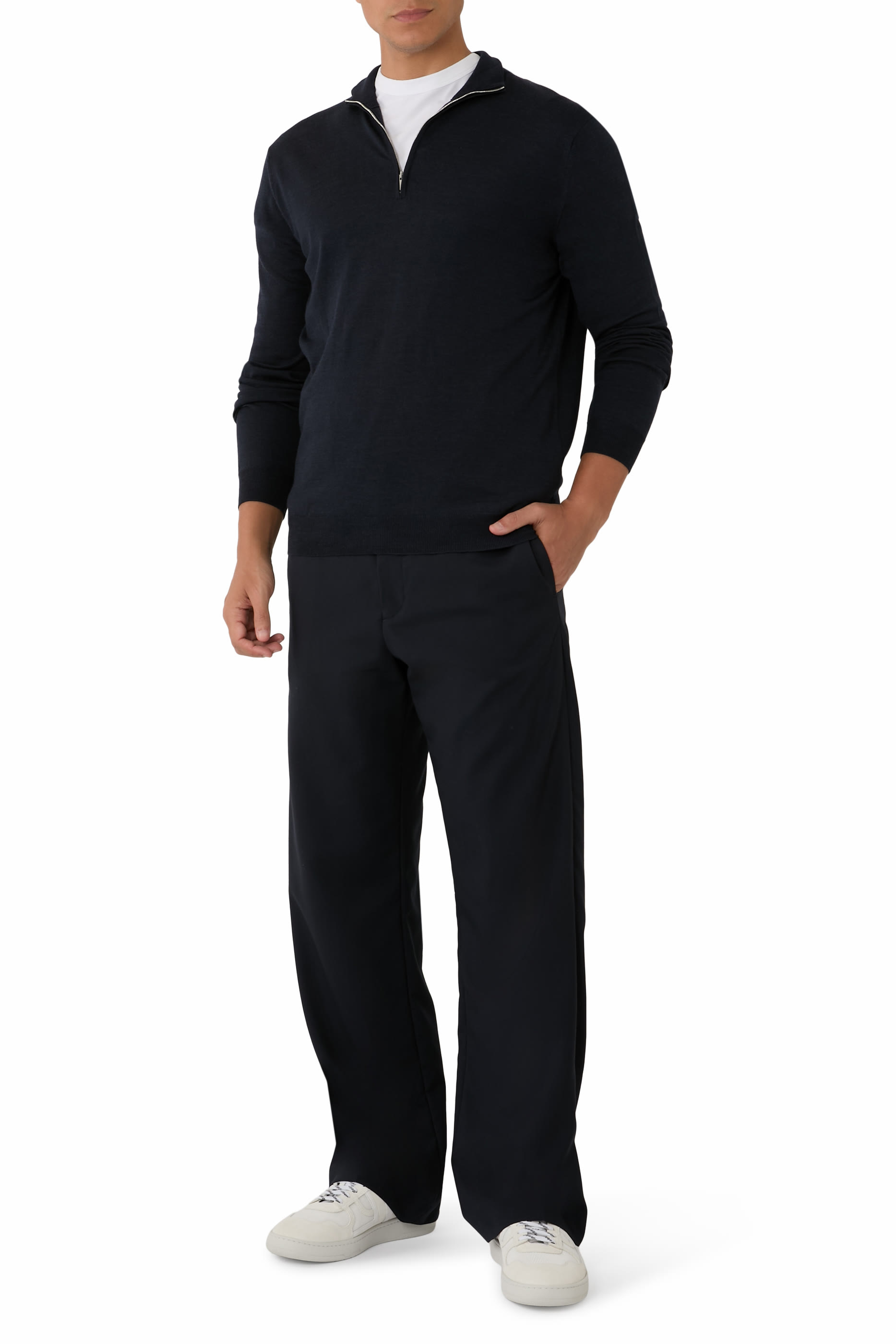 Zanone Zip-Through Knitwear