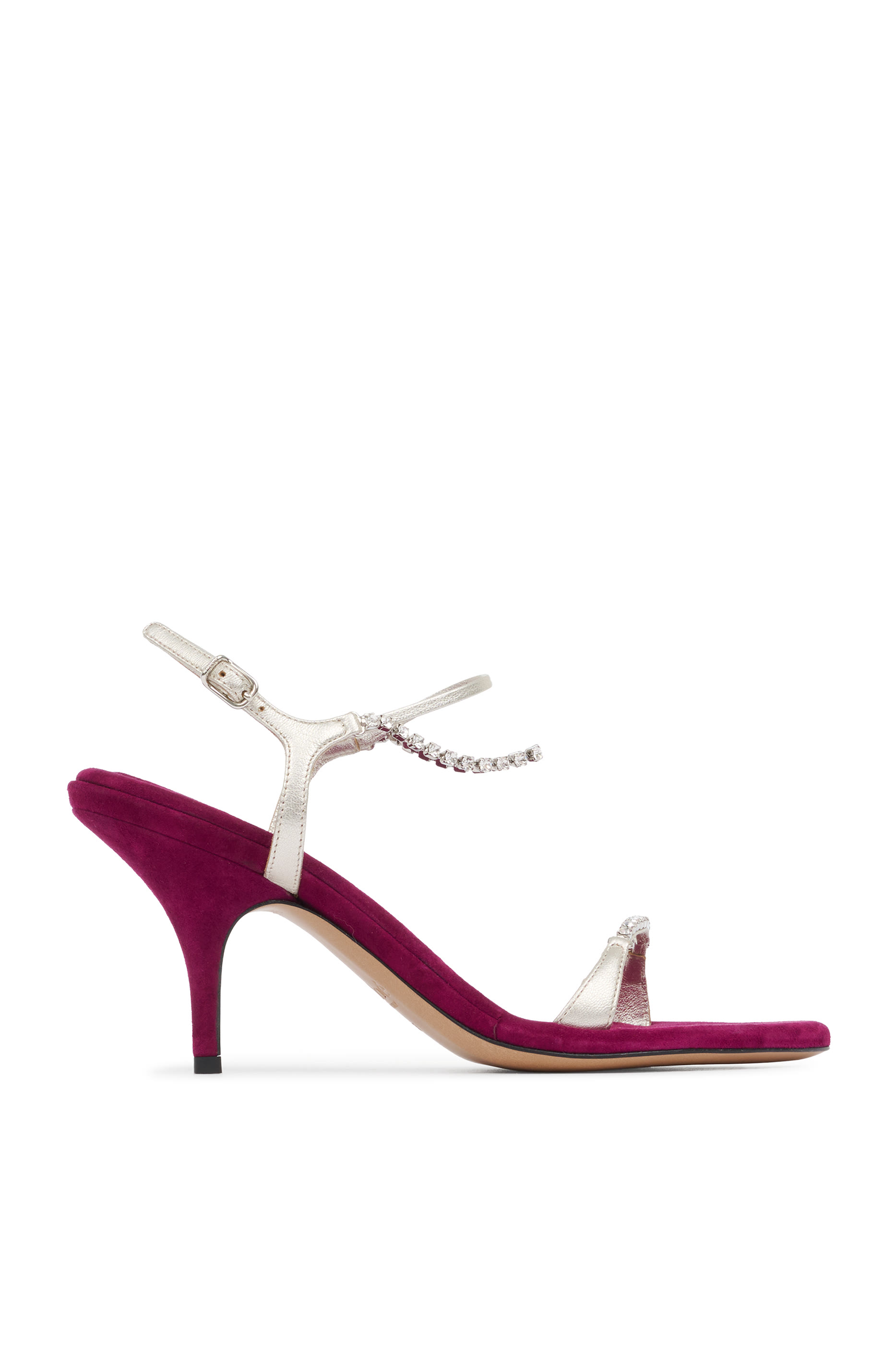 Crystal-Embellished Sandals