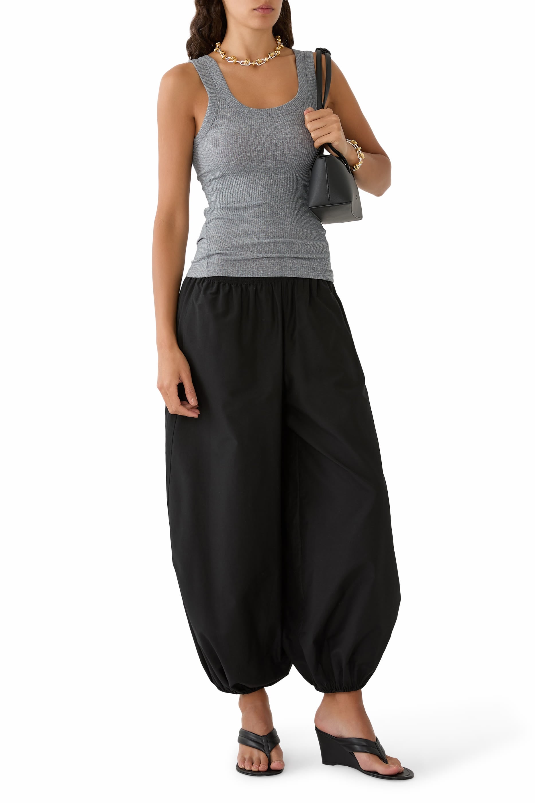 The Essential Ribbed U-Neck Tank