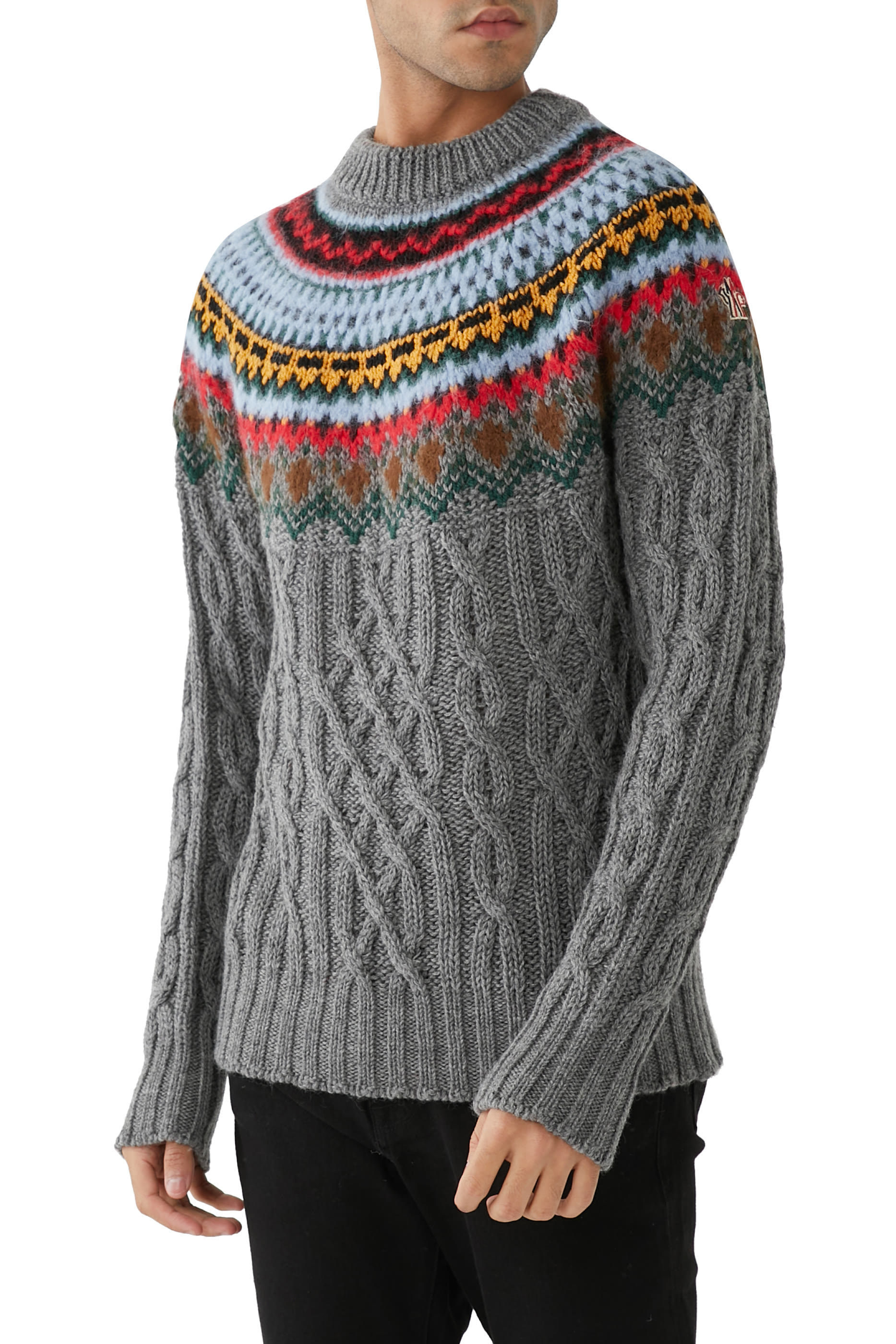 Fair Isle Virgin Wool Sweater