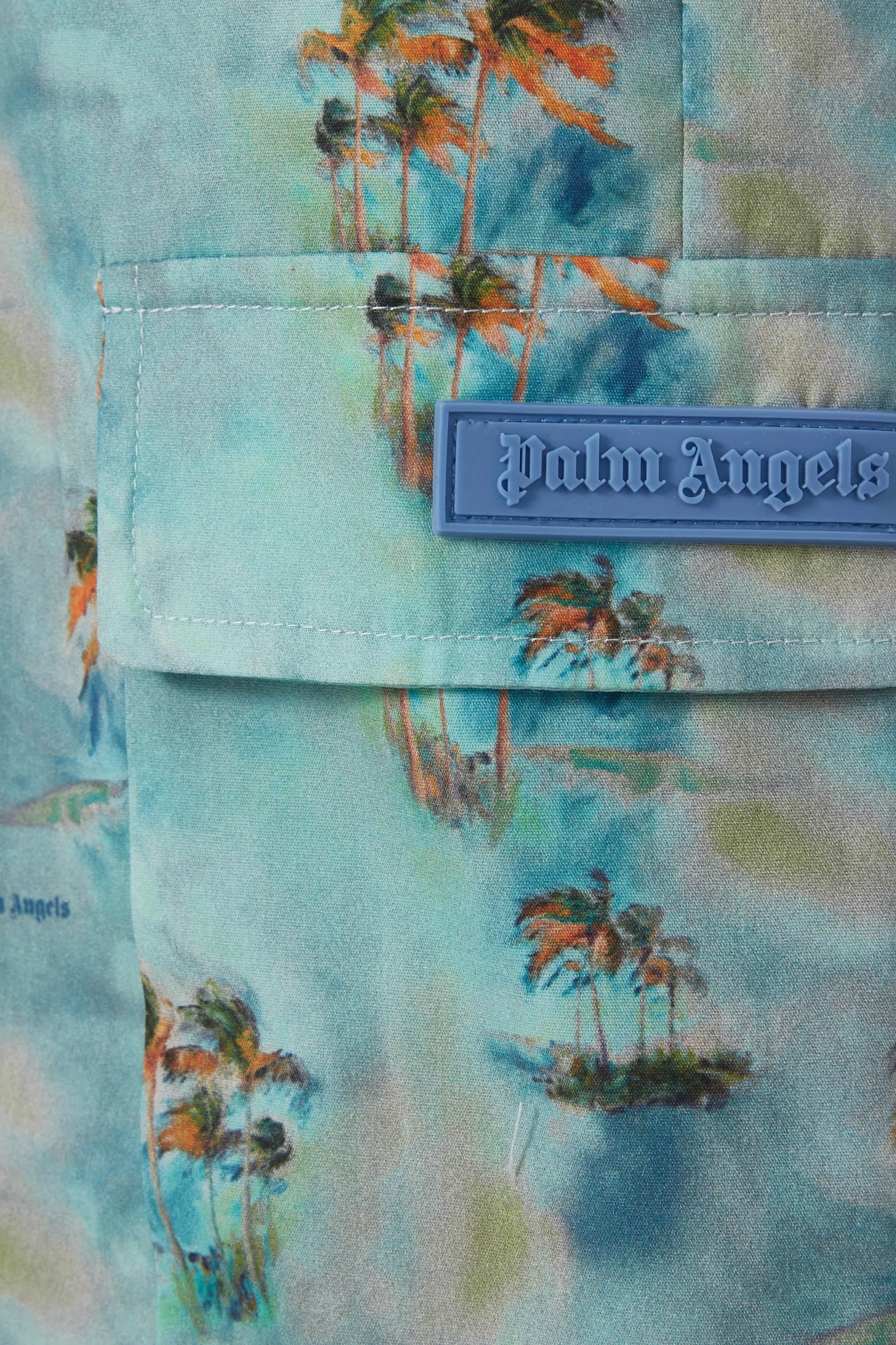 Kids AOP Palms Cargo Shorts