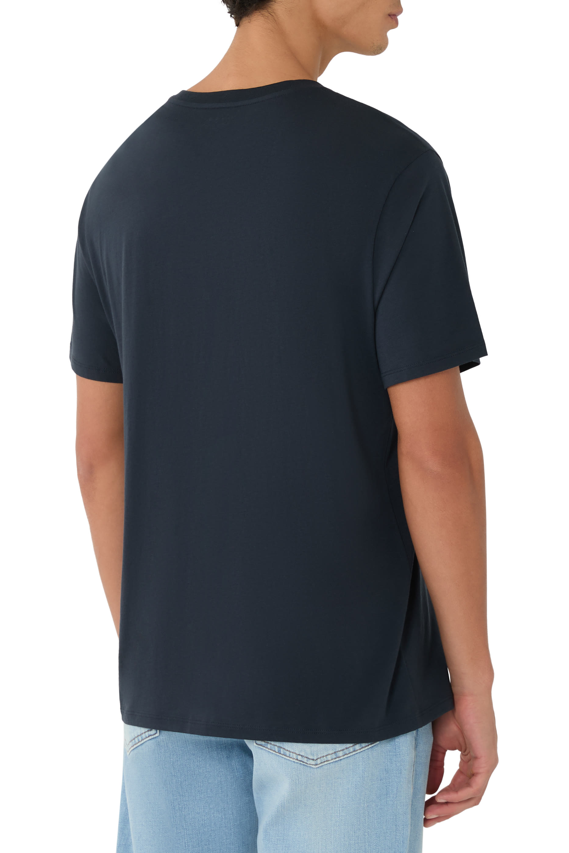 Pima Cotton V-Neck T-Shirt