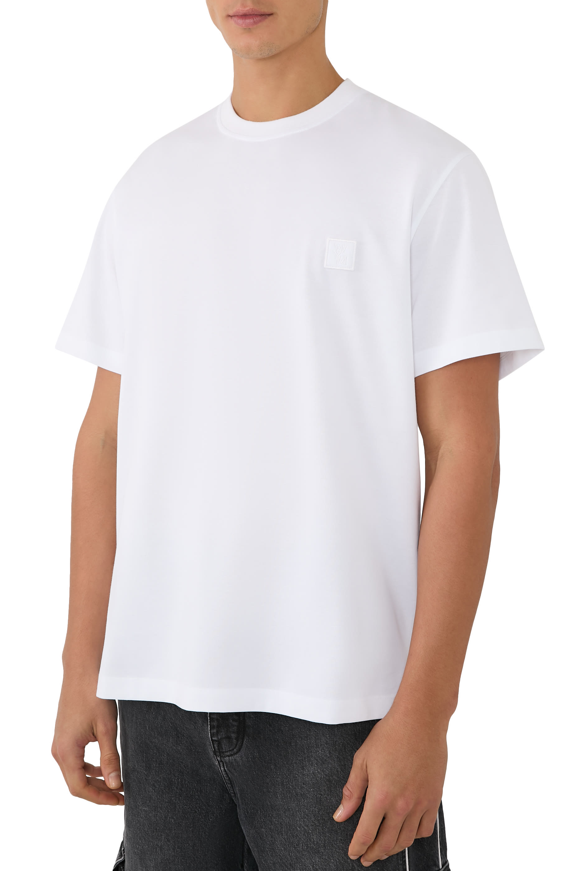 Back Logo Cotton T-Shirt 