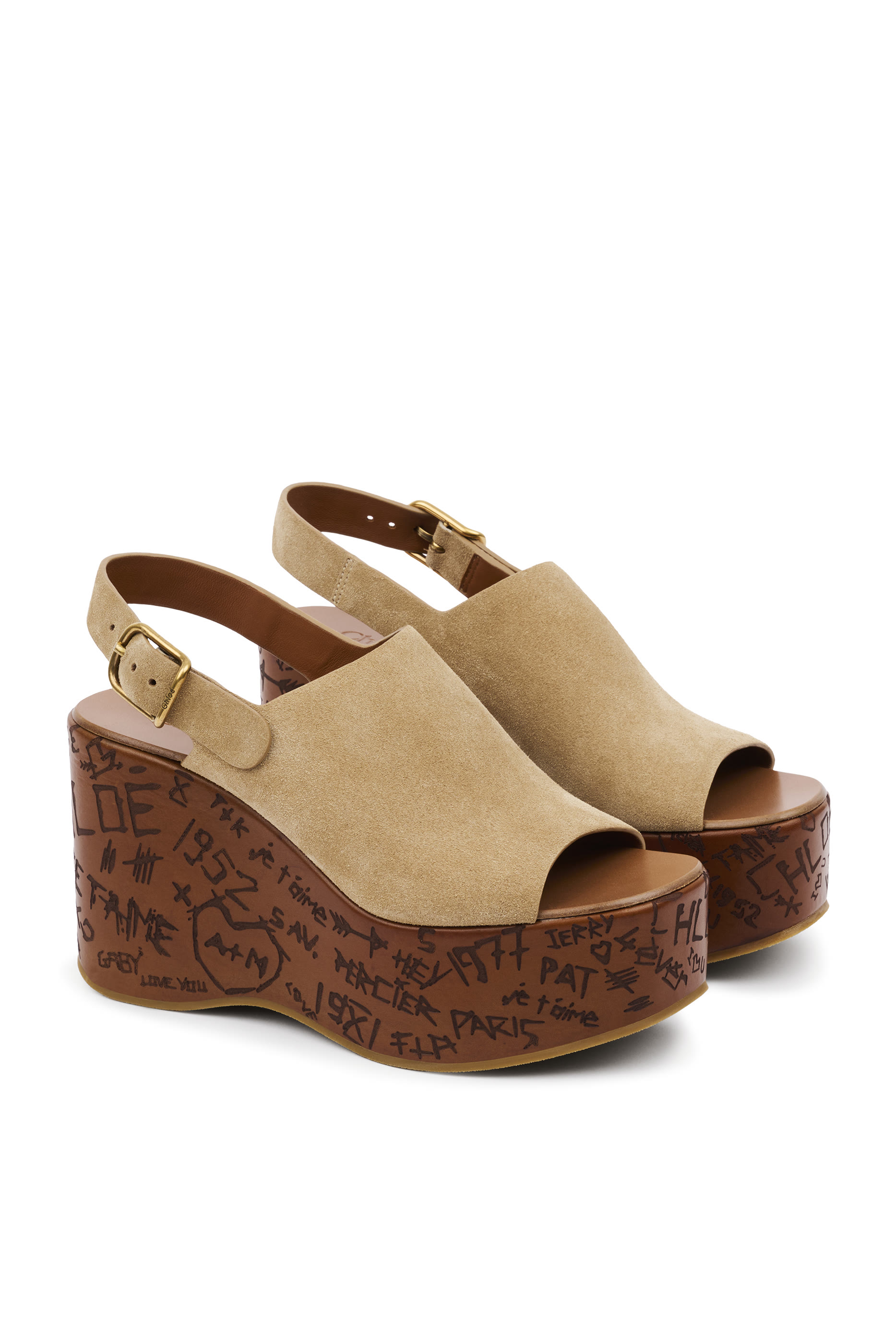 Maxime 80 Wedge Sandals