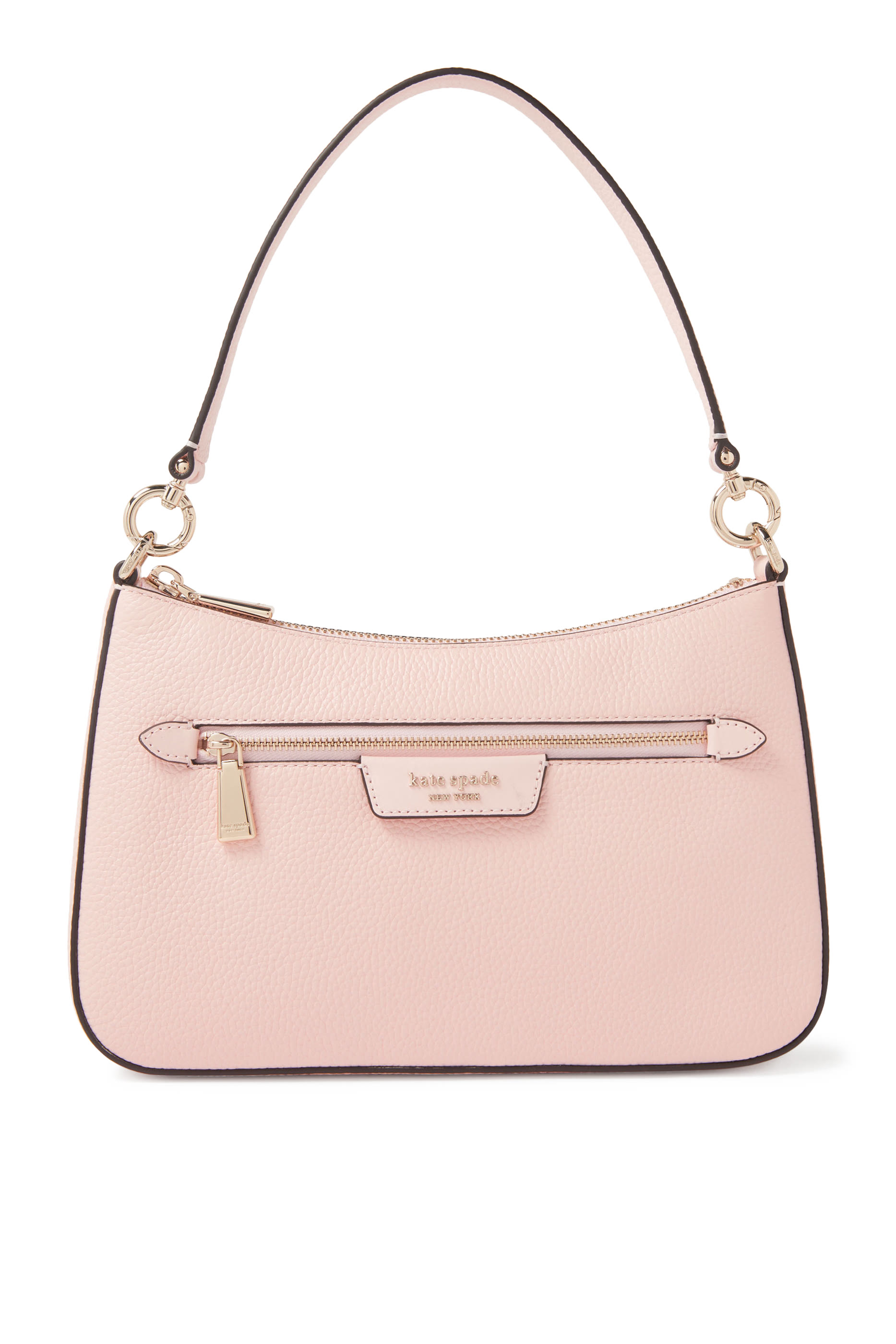 Hudson Pebbled Leather Convertible Crossbody Bag