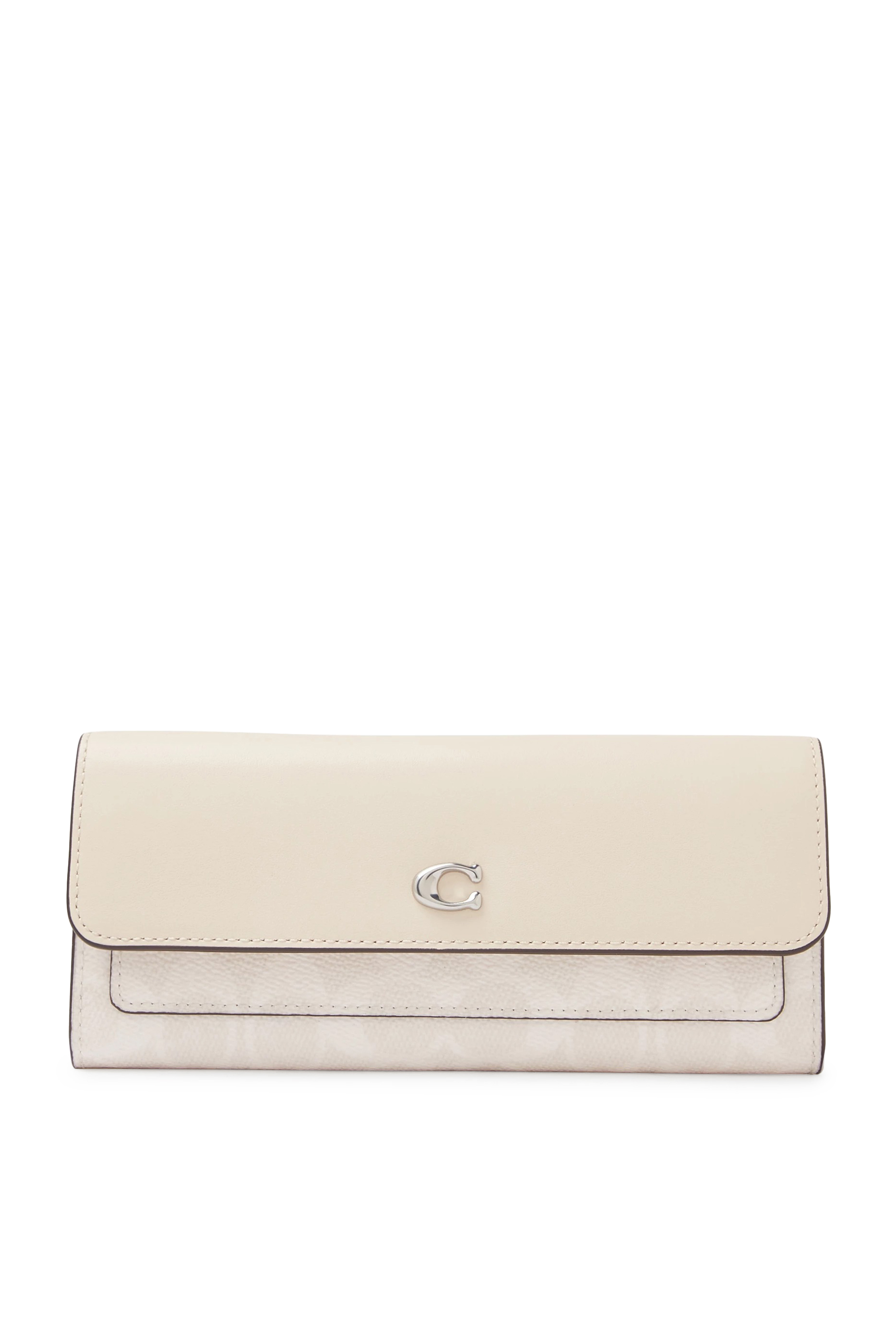 Essential Signature Canvas Long Wallet