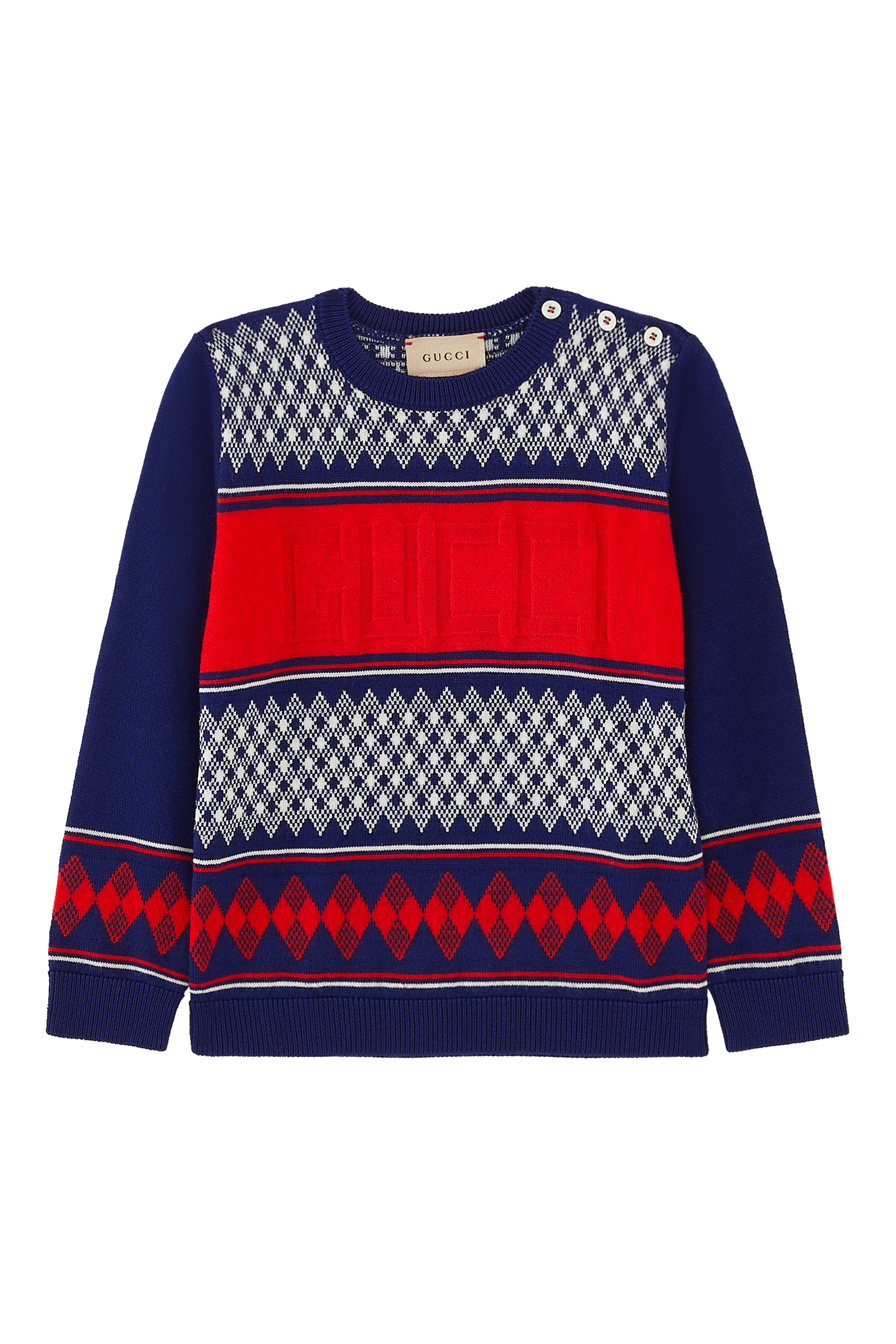 Kids Logo Wool Sweater