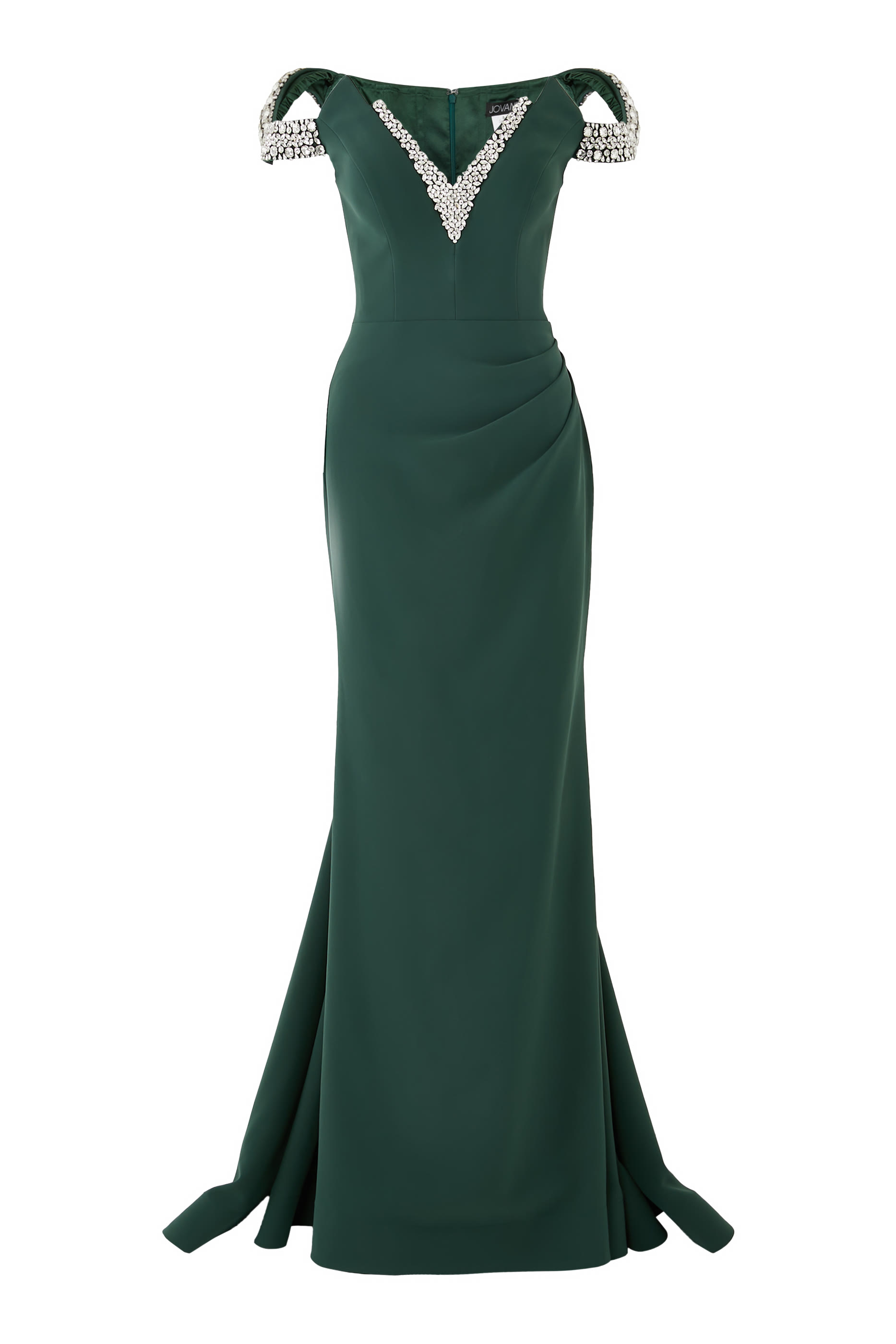 Elegant Off-Shoulder Gown