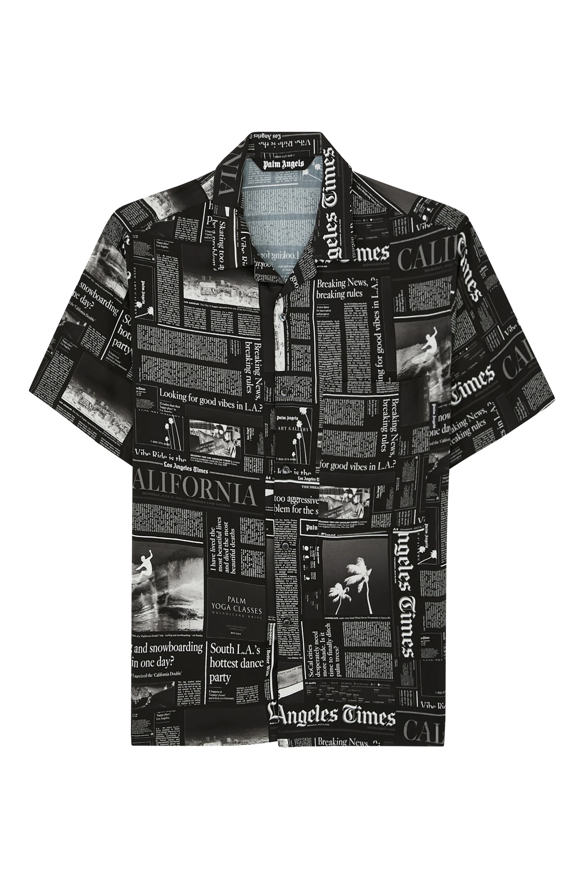 Newspaper-Print Shirt
