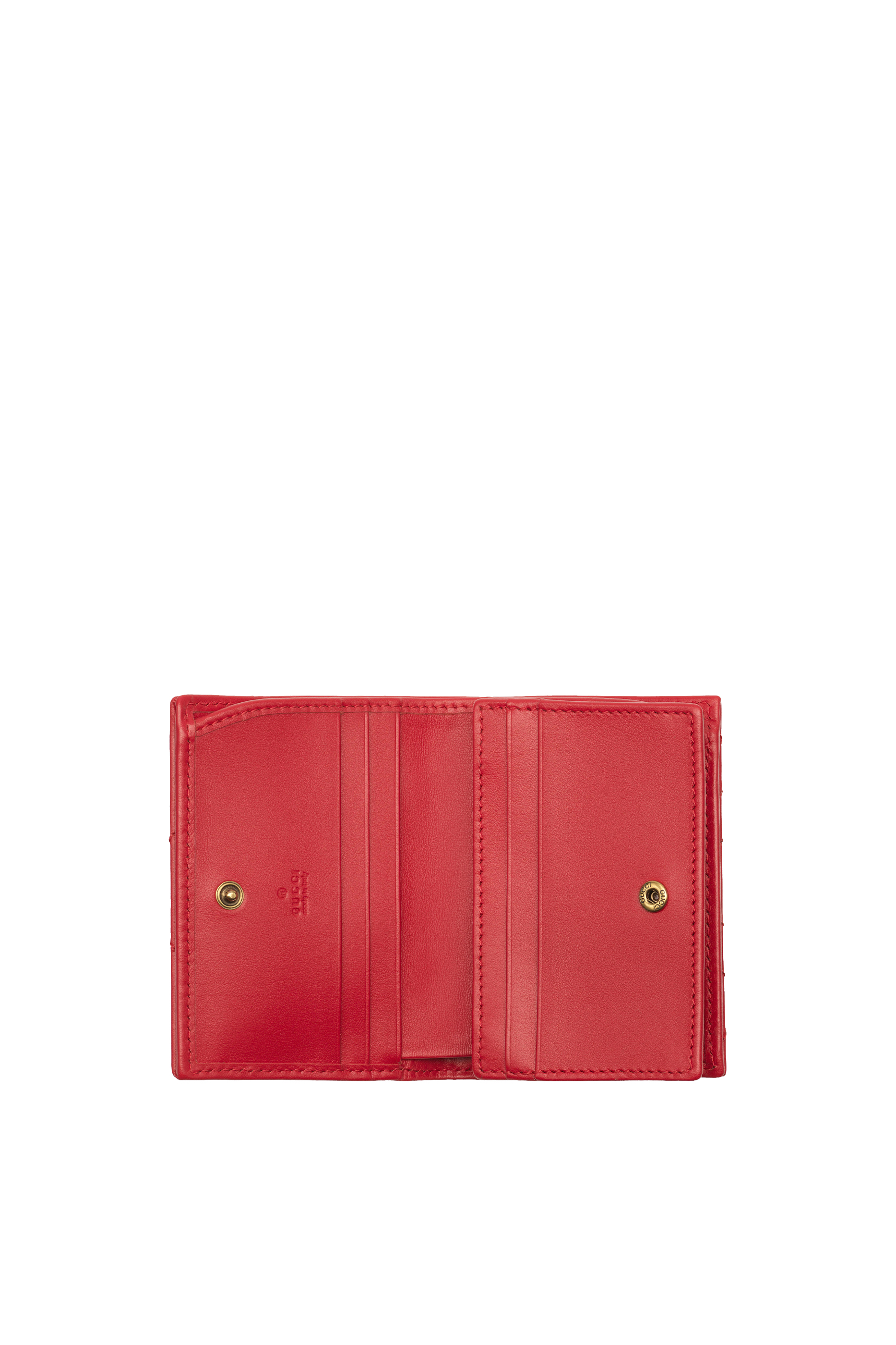 Compact Card Case Leather Wallet