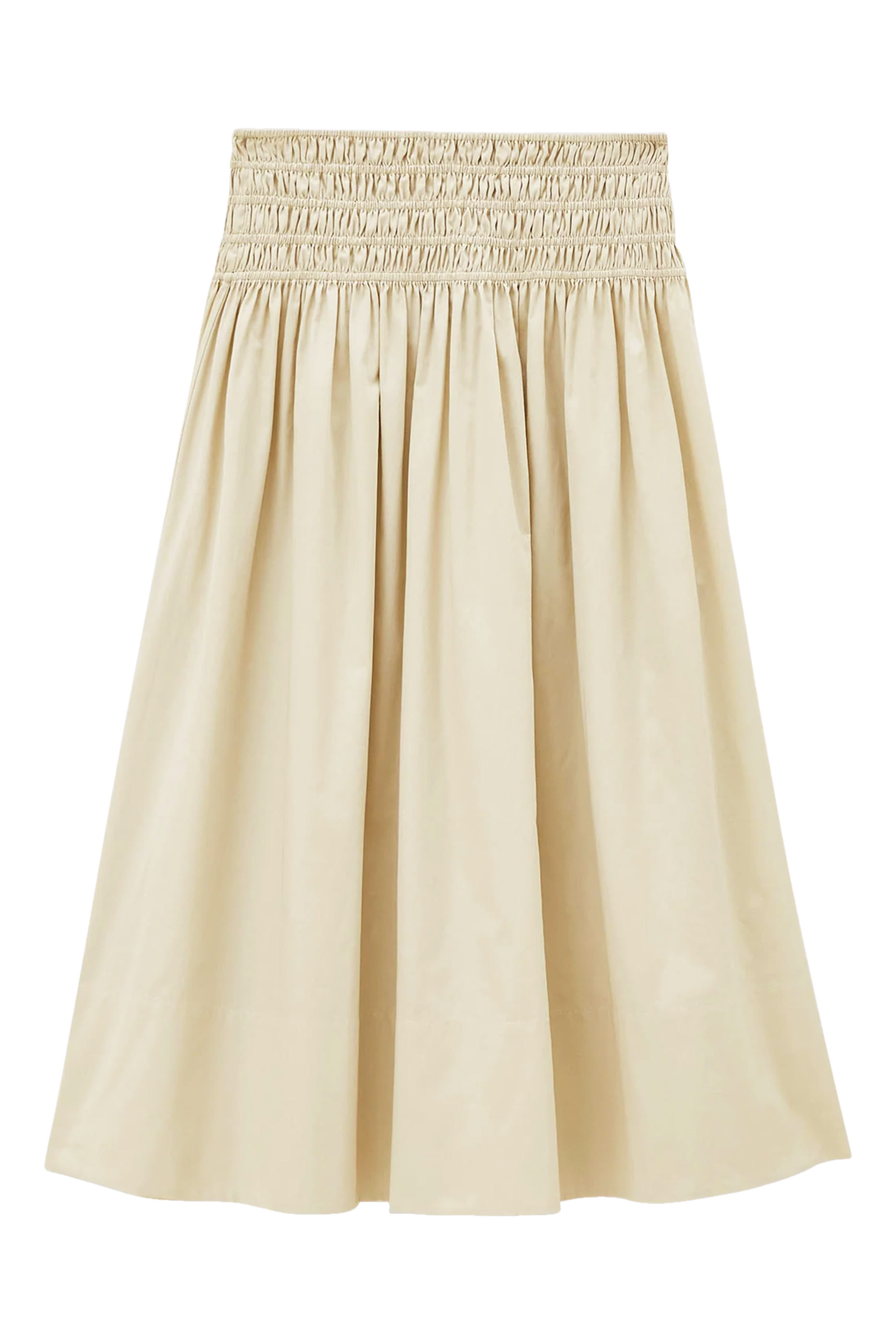 Leonie Cotton Sateen Skirt