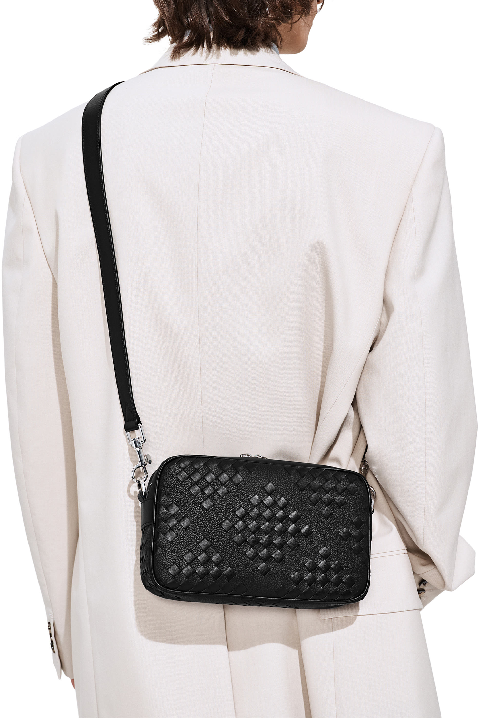 Small Intrecciato Camera Bag