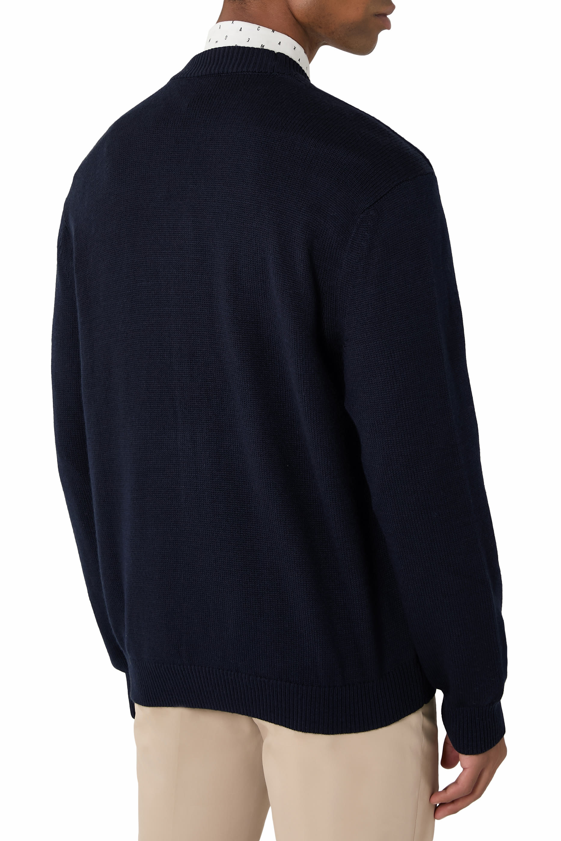 Wool and Cotton Cardigan