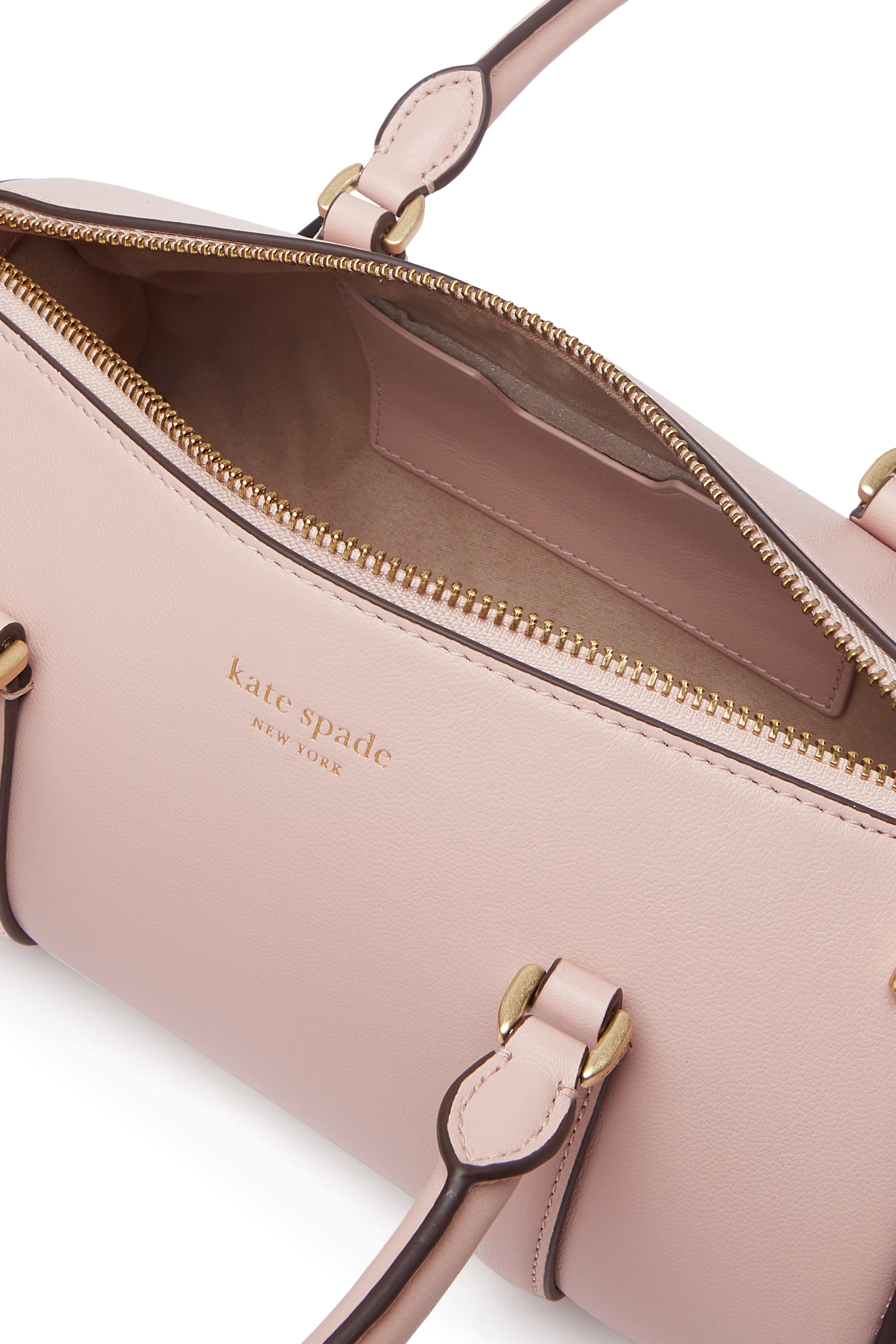 Leather Duffle Crossbody Bag