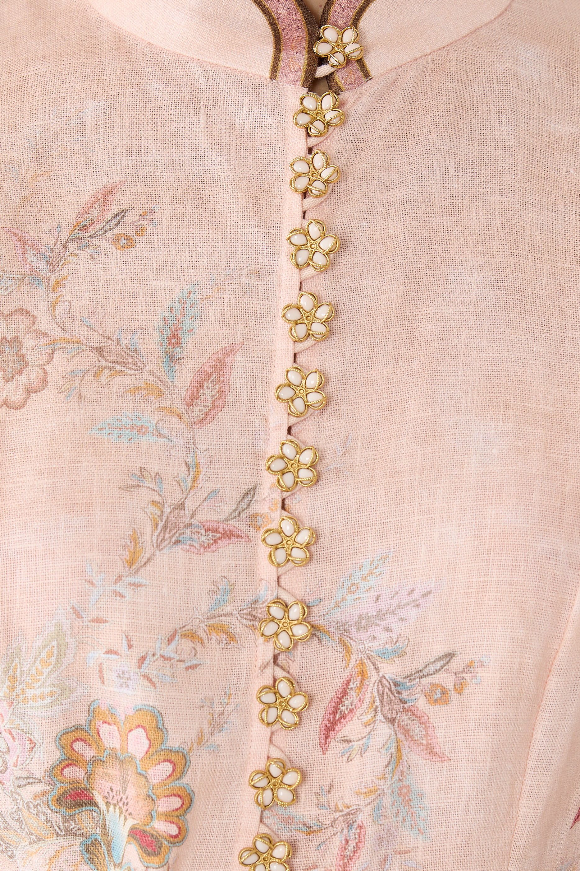 Alchemy Button Mini Dress