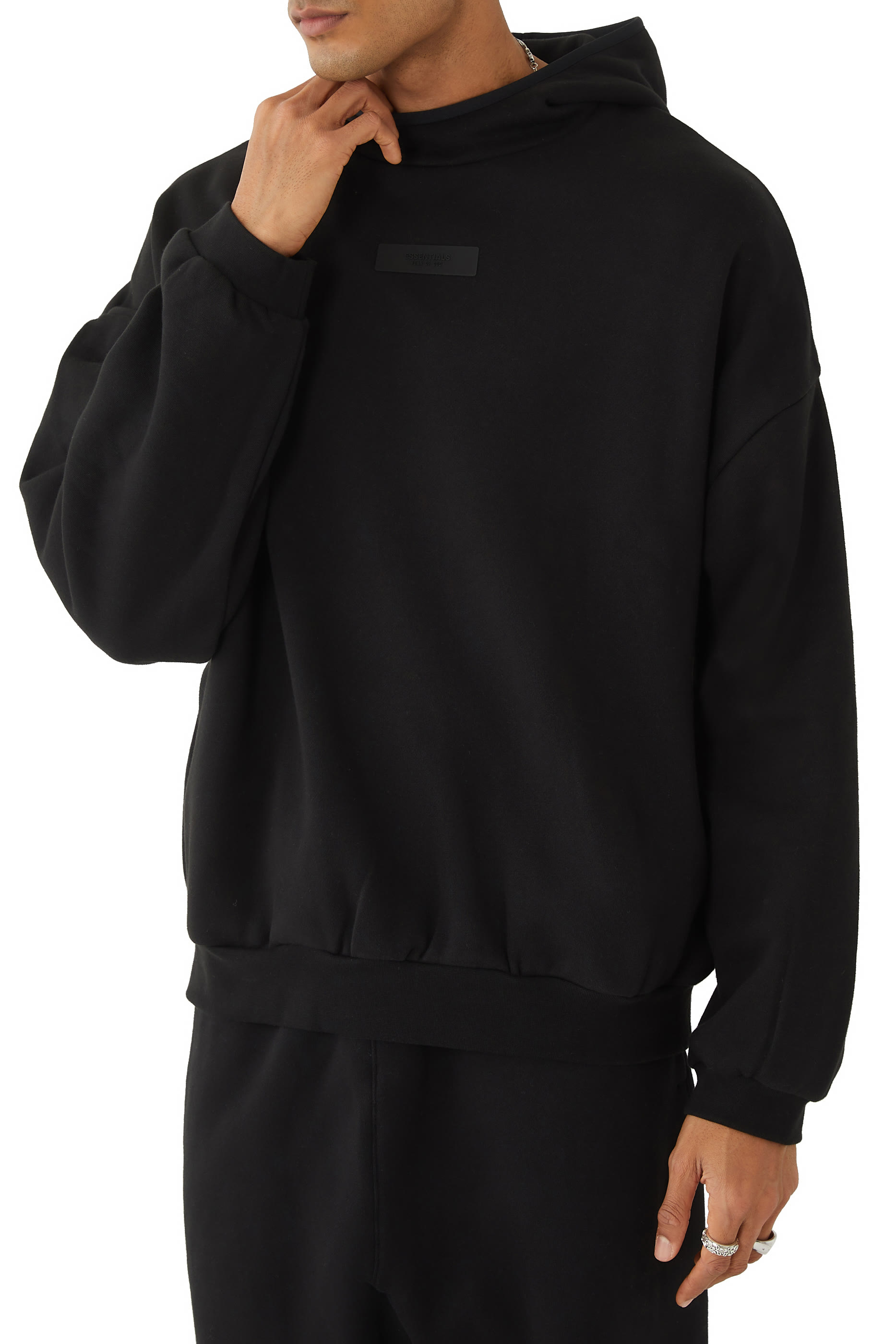Essentials Mock Neck Hoodie