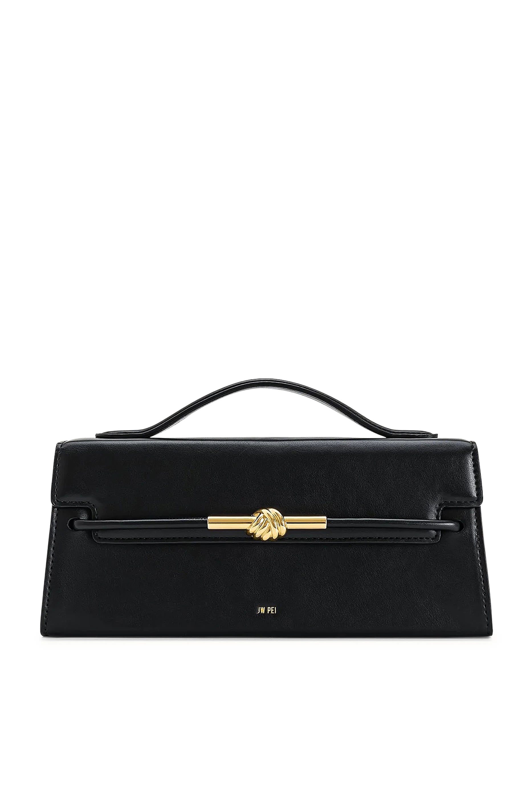 Lena Metal Rope Knot Top Handle Bag