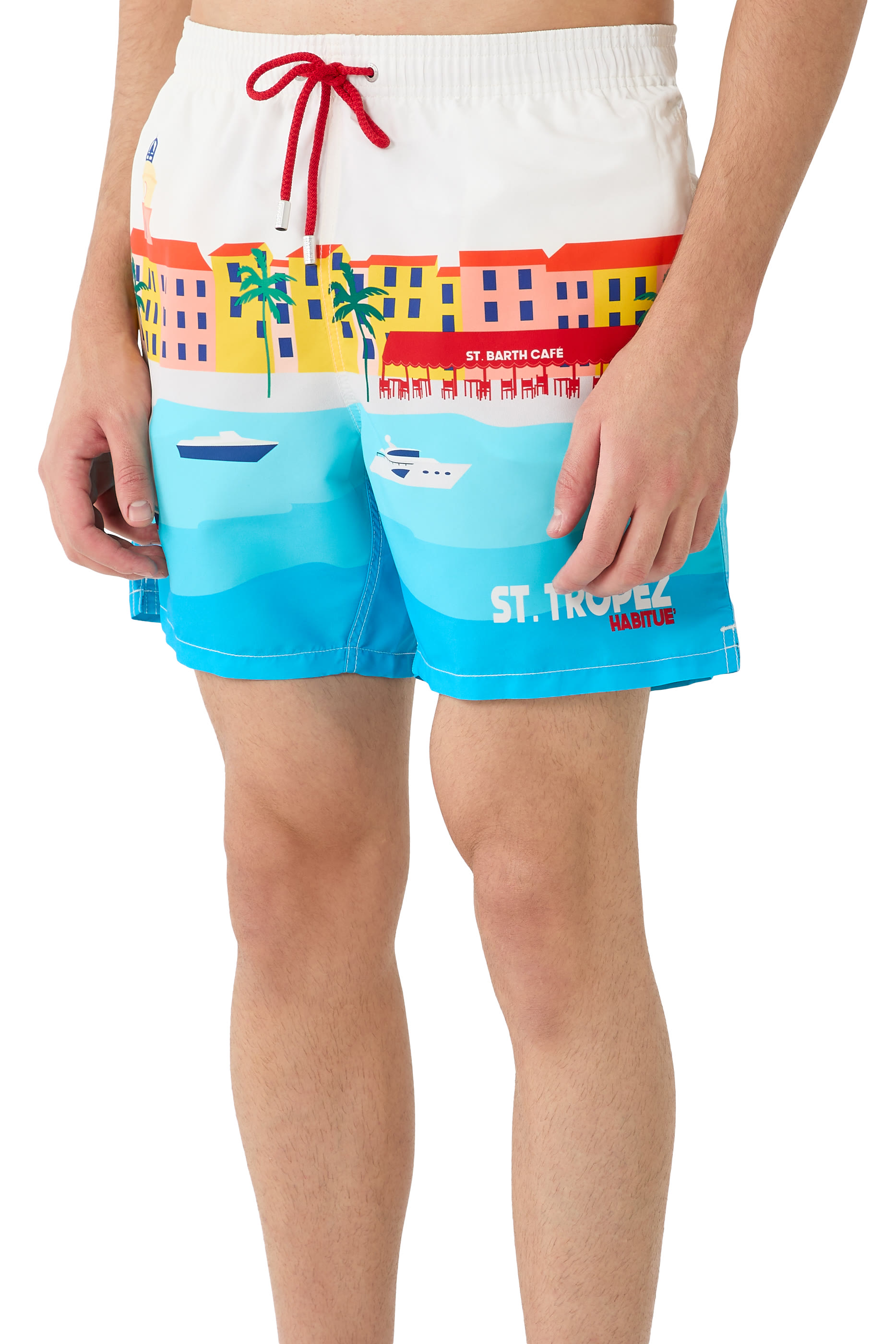 Gustavia Mid-length Swim Shorts