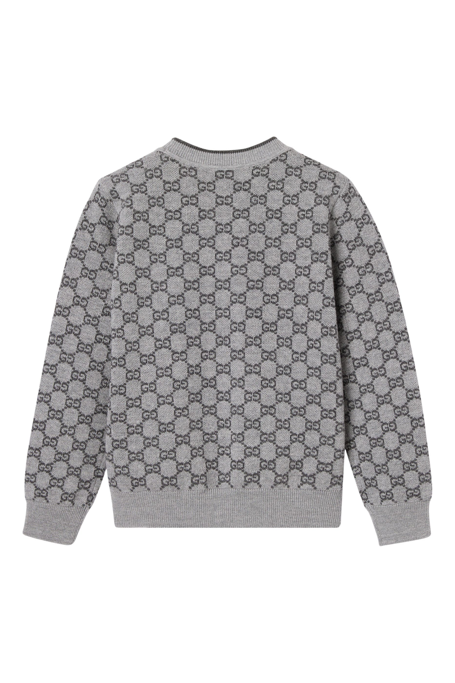 Kids GG Wool Jacquard Sweater