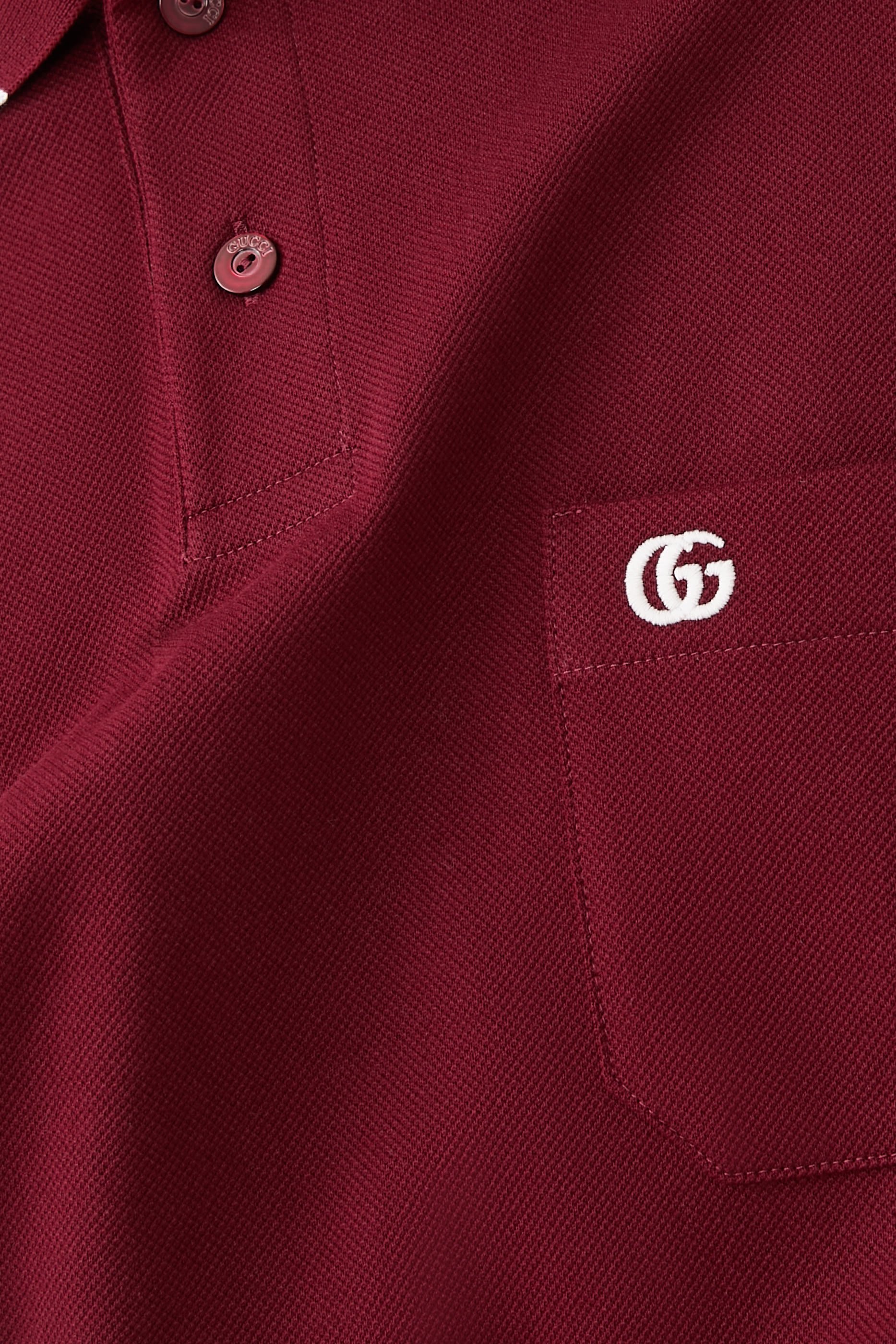 Cotton Piquet Polo Shirt.